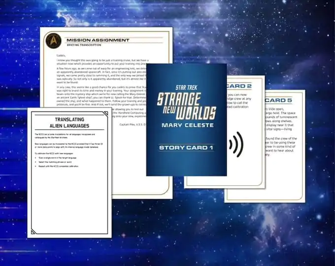 Star Trek Strange New Worlds Gra Escape Room Mary Celeste Wersja angielska zdjęcie produktu