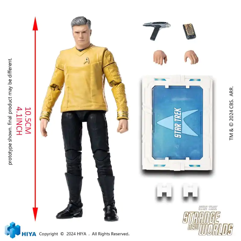 Star Trek Strange New Worlds Exquisite Mini Series Figurka Akcji 1/18 Pike 11 cm zdjęcie produktu