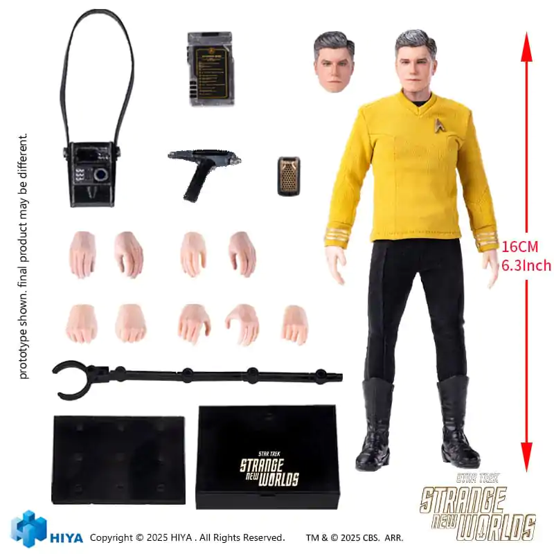 Star Trek Strange New Worlds Exquisite Super Series Figurka Akcji 1/12 Pike 16 cm zdjęcie produktu