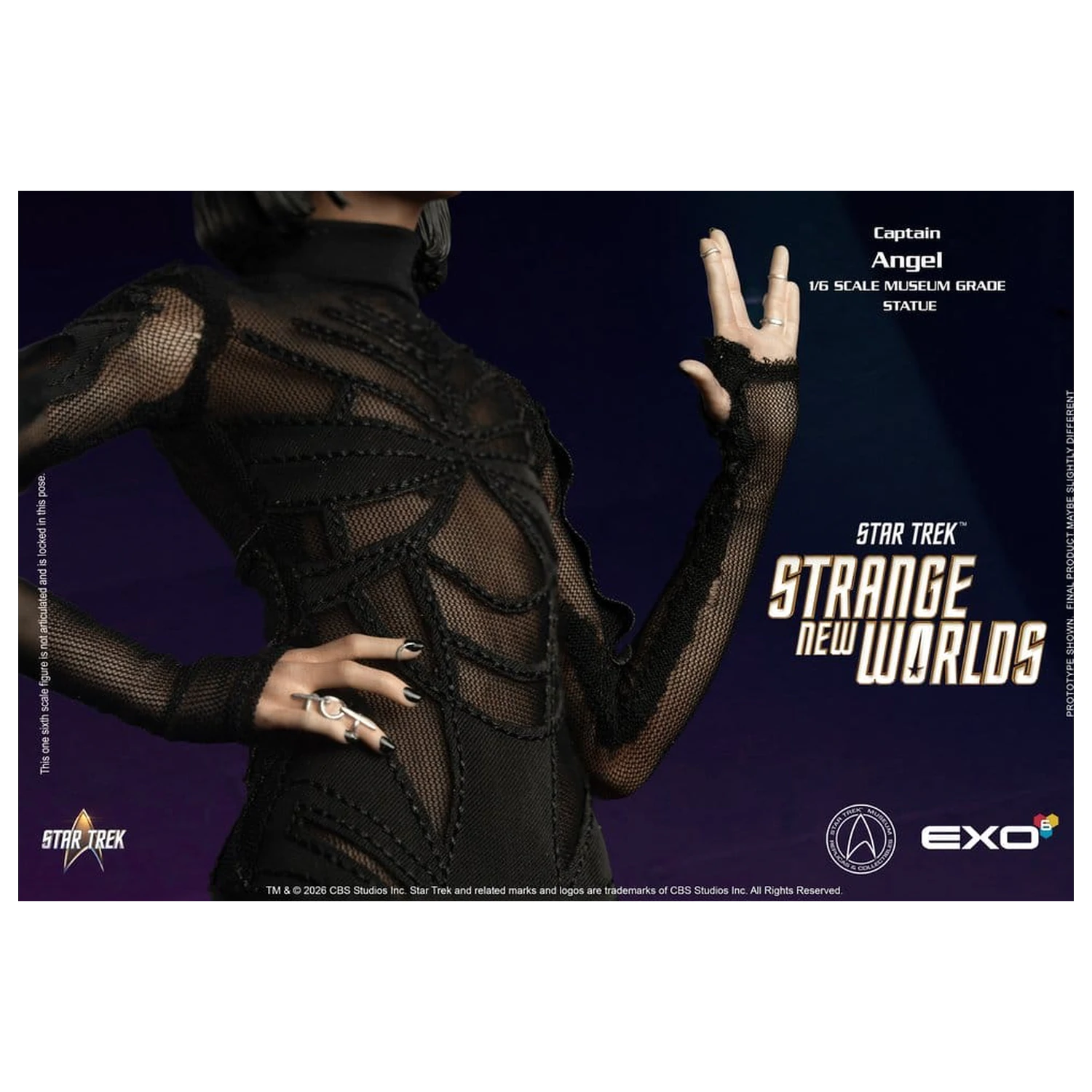 Star Trek: Strange New Worlds Figurka Mixed Media 1/6 Captain Angel 28 cm zdjęcie produktu