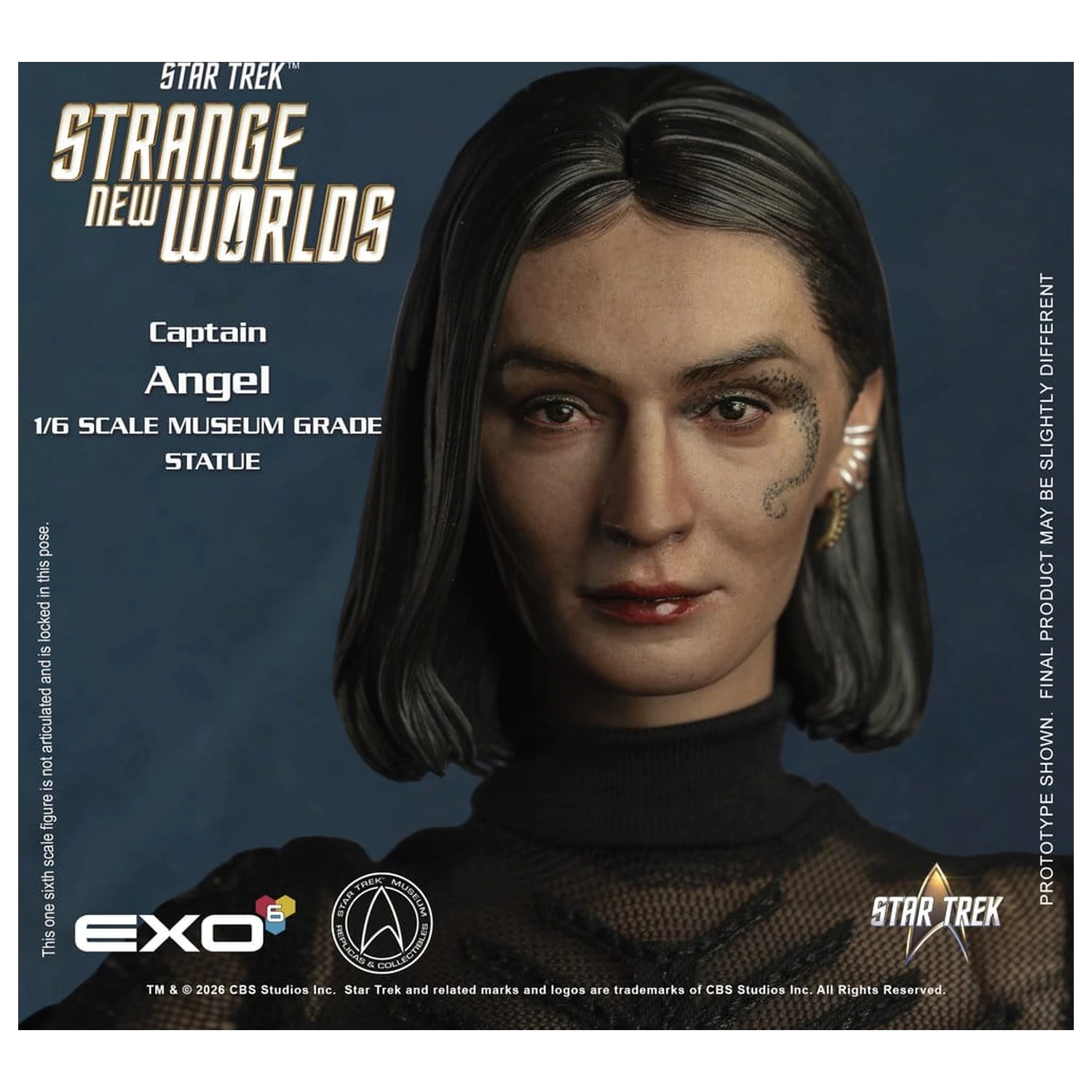 Star Trek: Strange New Worlds Figurka Mixed Media 1/6 Captain Angel 28 cm zdjęcie produktu