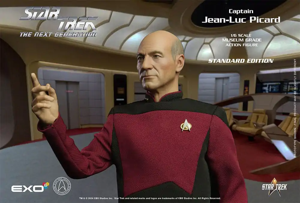 Star Trek: The Next Generation figurka akcji 1/6 Captain Jean-Luc Picard 30 cm zdjęcie produktu