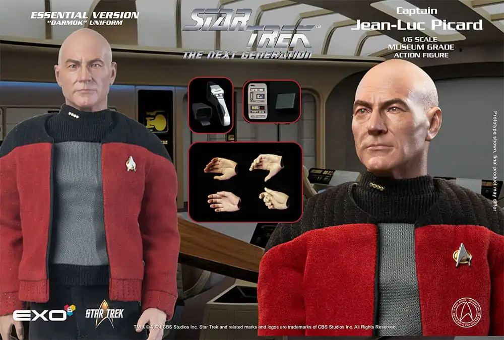 Star Trek: The Next Generation Figurka Akcji 1/6 Kapitan Jean-Luc Picard (Essential Darmok Uniform) 30 cm zdjęcie produktu