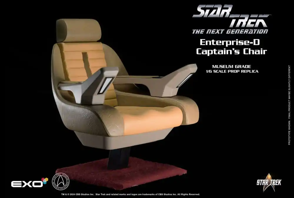 Star Trek: The Next Generation 1/6 Fotel Kapitański Enterprise-D 19 cm zdjęcie produktu