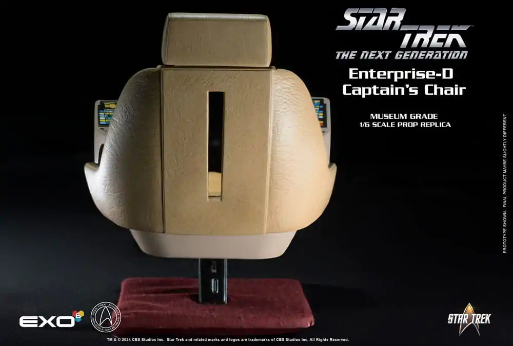 Star Trek: The Next Generation 1/6 Fotel Kapitański Enterprise-D 19 cm zdjęcie produktu