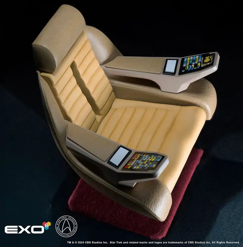 Star Trek: The Next Generation 1/6 Fotel Kapitański Enterprise-D 19 cm zdjęcie produktu