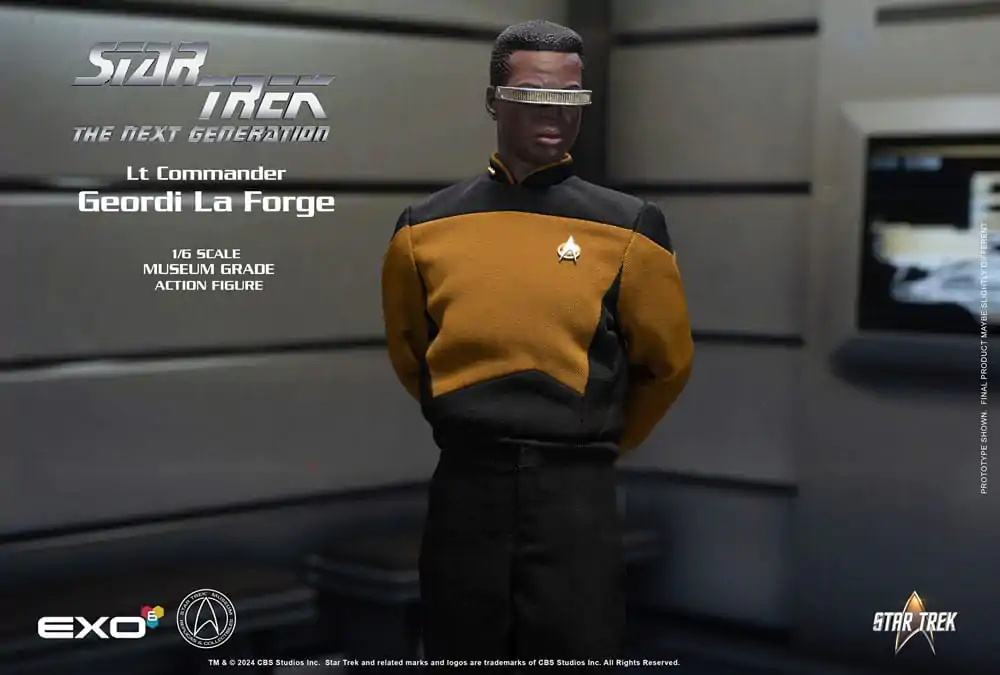Star Trek: The Next Generation Figurka Akcji 1/6 Lt. Commander Geordi La Forge (Essentials Version) 28 cm zdjęcie produktu