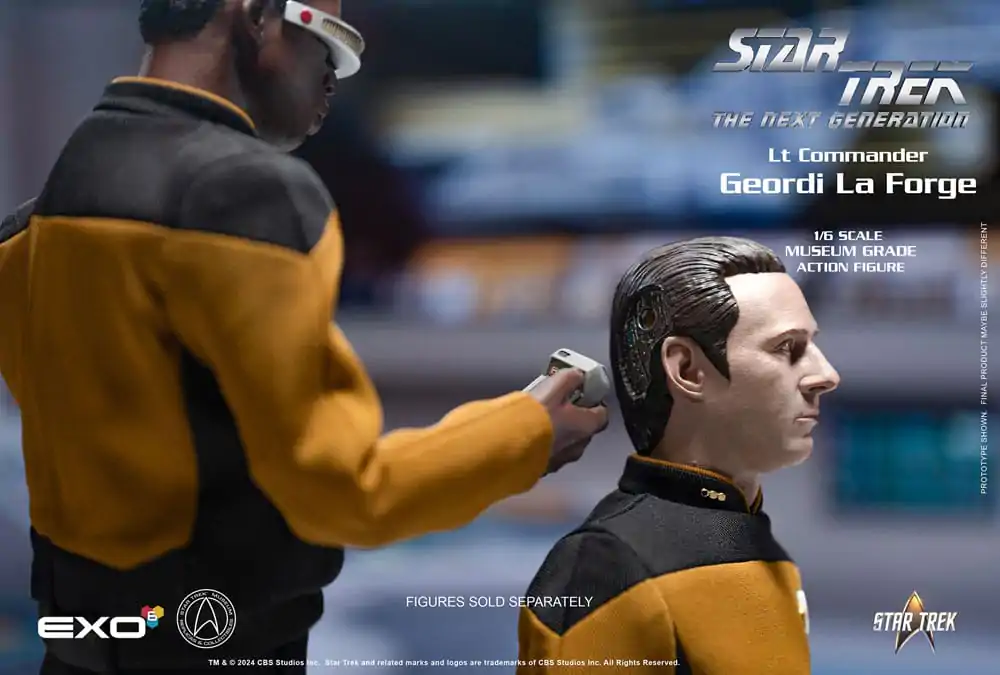 Star Trek: The Next Generation Figurka Akcji 1/6 Lt. Commander Geordi La Forge (Essentials Version) 28 cm zdjęcie produktu
