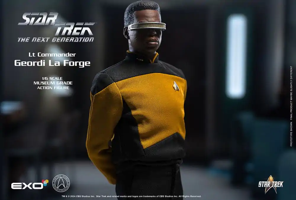 Star Trek: The Next Generation Figurka Akcji 1/6 Lt. Commander Geordi La Forge (Essentials Version) 28 cm zdjęcie produktu
