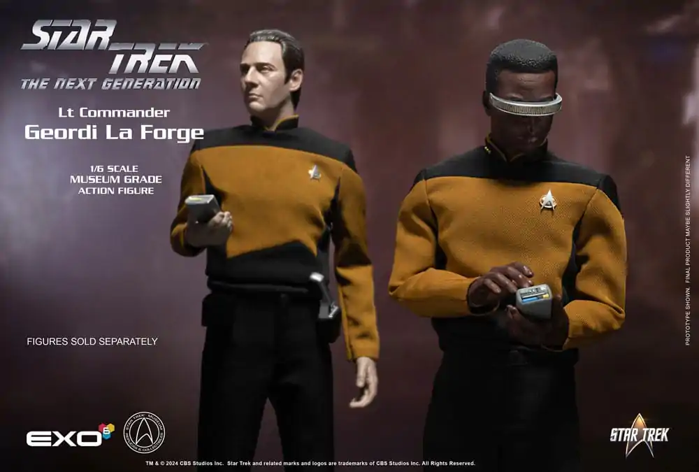 Star Trek: The Next Generation Figurka Akcji 1/6 Lt. Commander Geordi La Forge (Essentials Version) 28 cm zdjęcie produktu