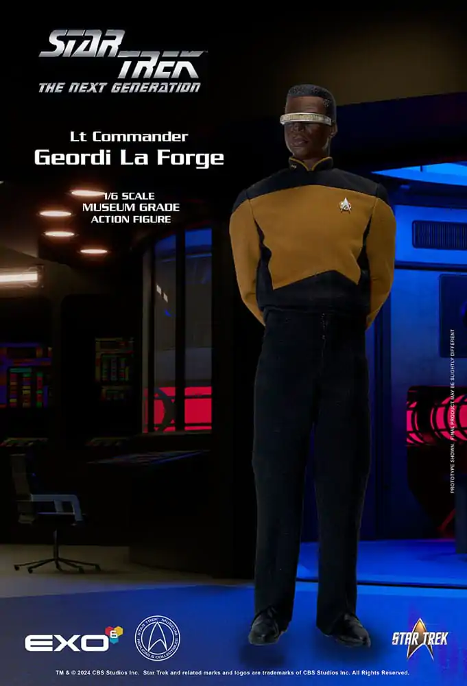 Star Trek: The Next Generation Figurka Akcji 1/6 Lt. Commander Geordi La Forge (Essentials Version) 28 cm zdjęcie produktu