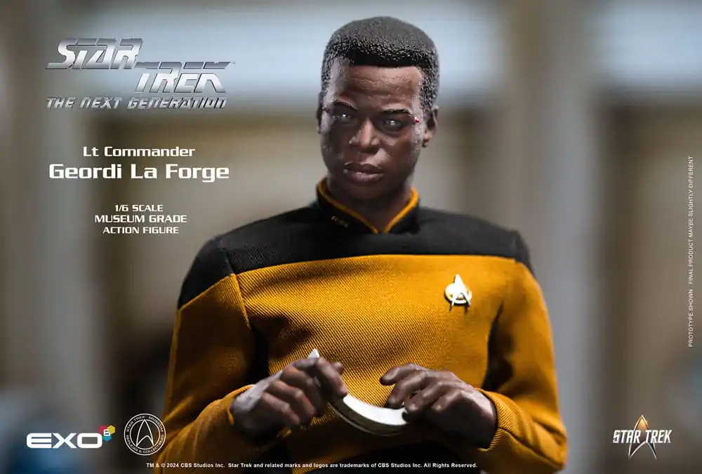 Star Trek: The Next Generation Figurka Akcji 1/6 Lt. Commander Geordi La Forge (Essentials Version) 28 cm zdjęcie produktu