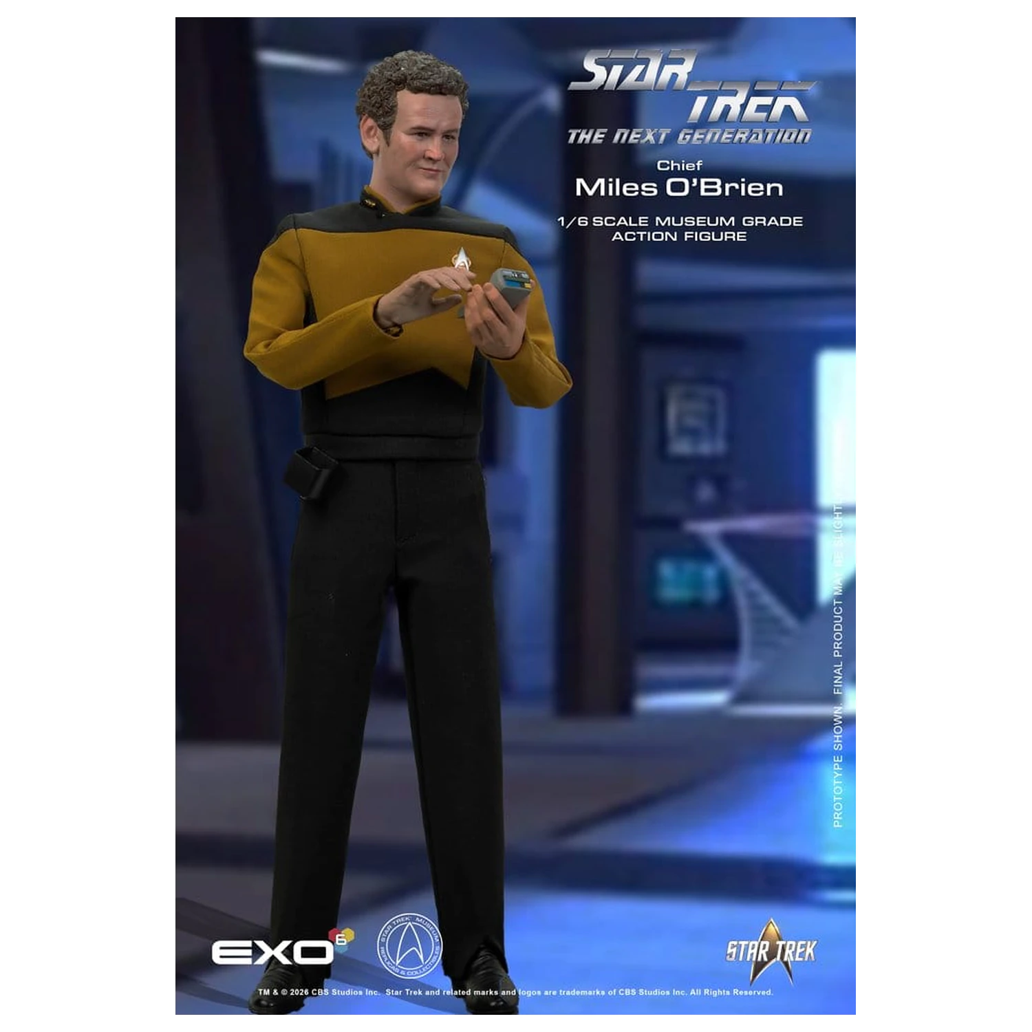 Star Trek: The Next Generation Figurka Akcji 1/6 Chief Miles O'Brien Essential Wersja 30 cm zdjęcie produktu