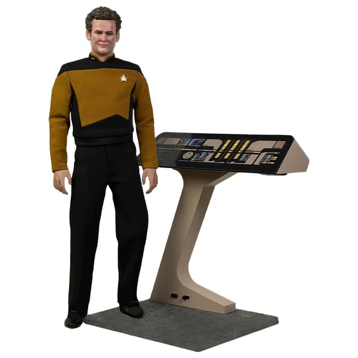 Star Trek: The Next Generation Figurka akcji 1/6 Chief Miles O'Brien with Transporter Console 30 cm zdjęcie produktu