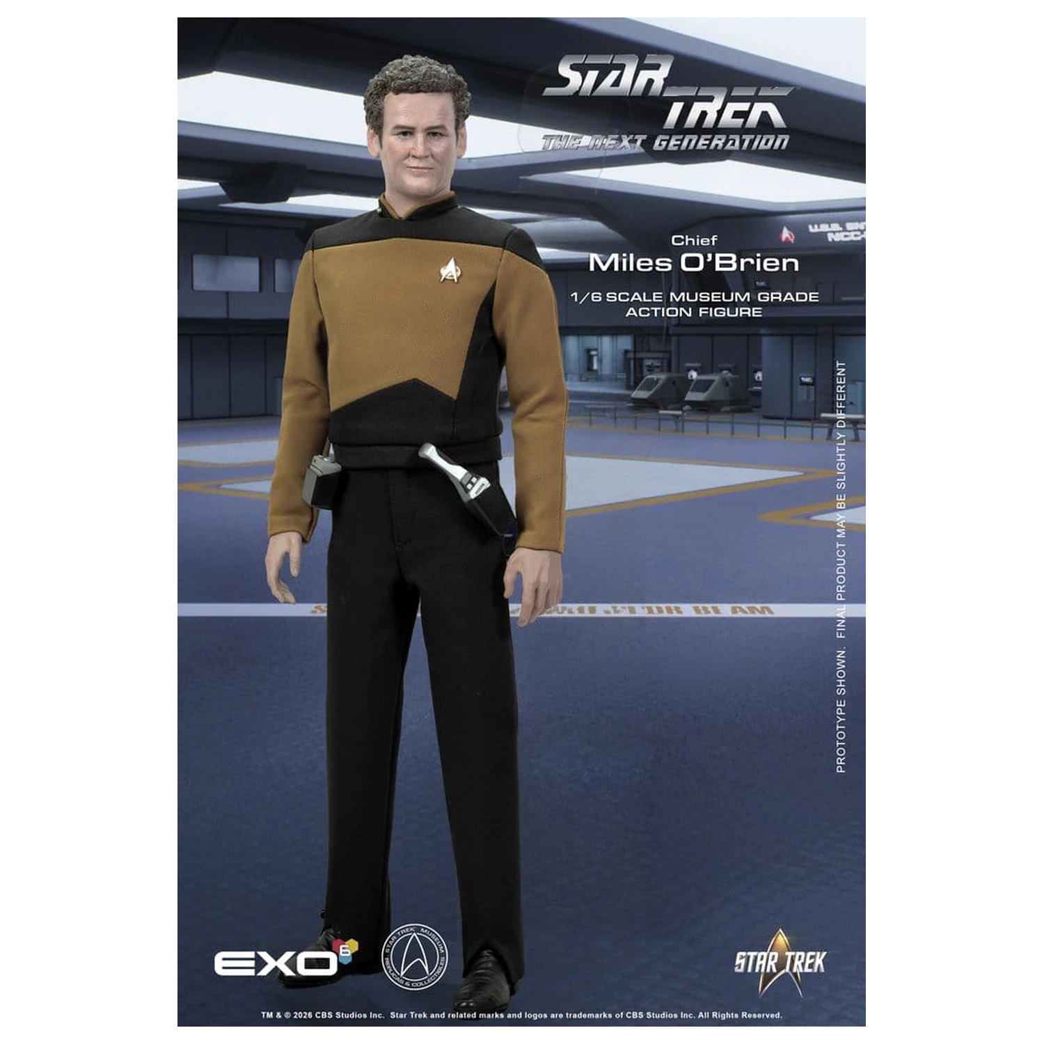 Star Trek: The Next Generation Figurka akcji 1/6 Chief Miles O'Brien with Transporter Console 30 cm zdjęcie produktu