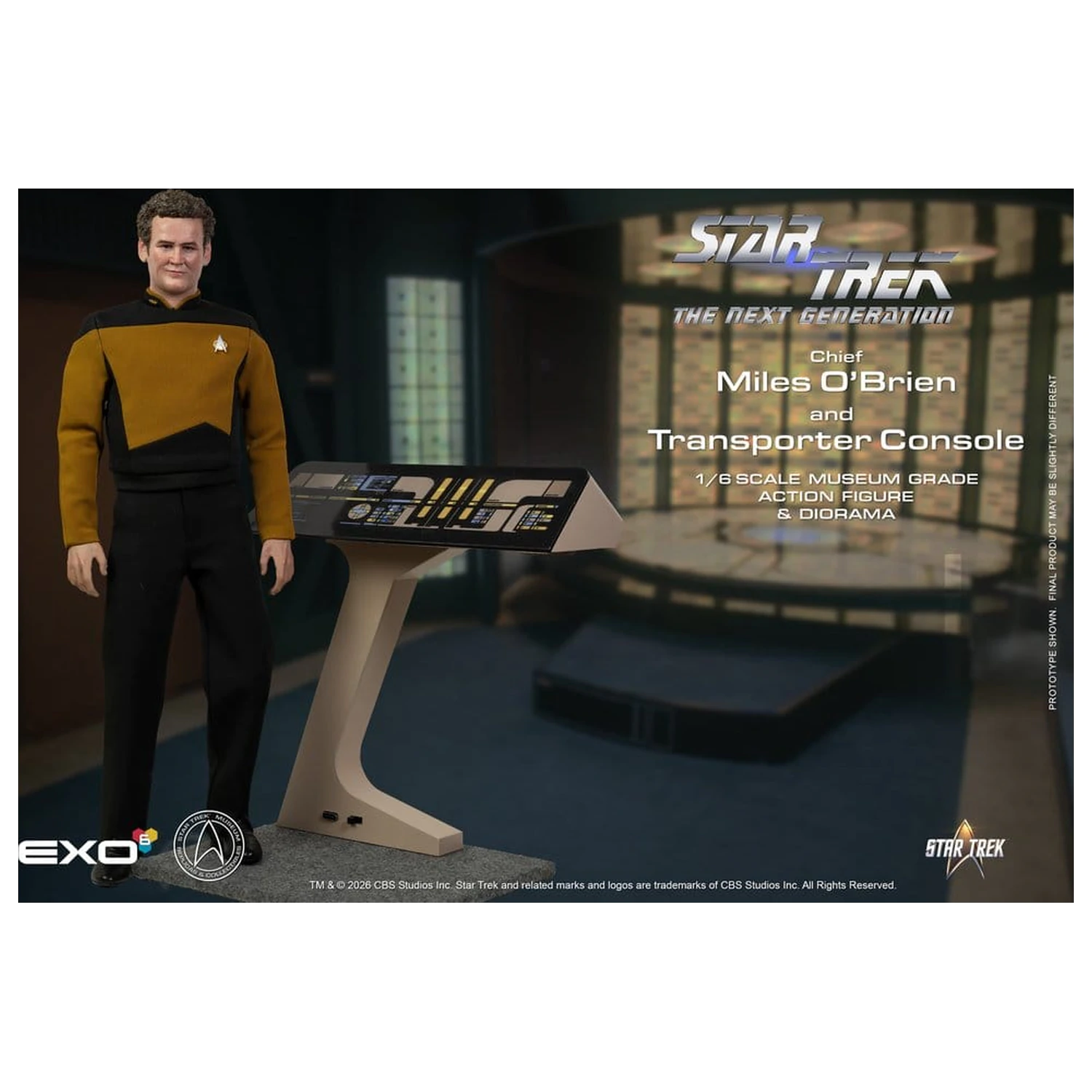 Star Trek: The Next Generation Figurka akcji 1/6 Chief Miles O'Brien with Transporter Console 30 cm zdjęcie produktu