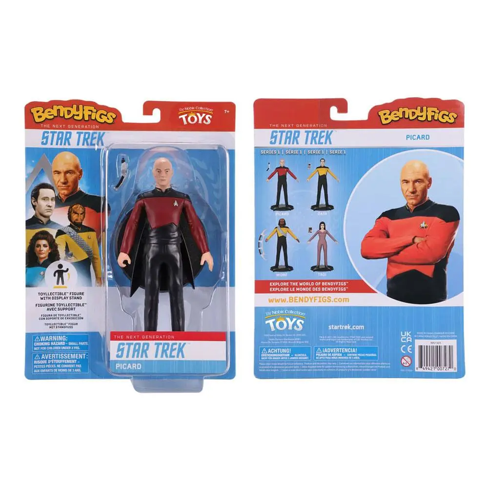 Star Trek: The Next Generation Bendyfigs Figurka do wyginania Capt. Picard 19 cm zdjęcie produktu