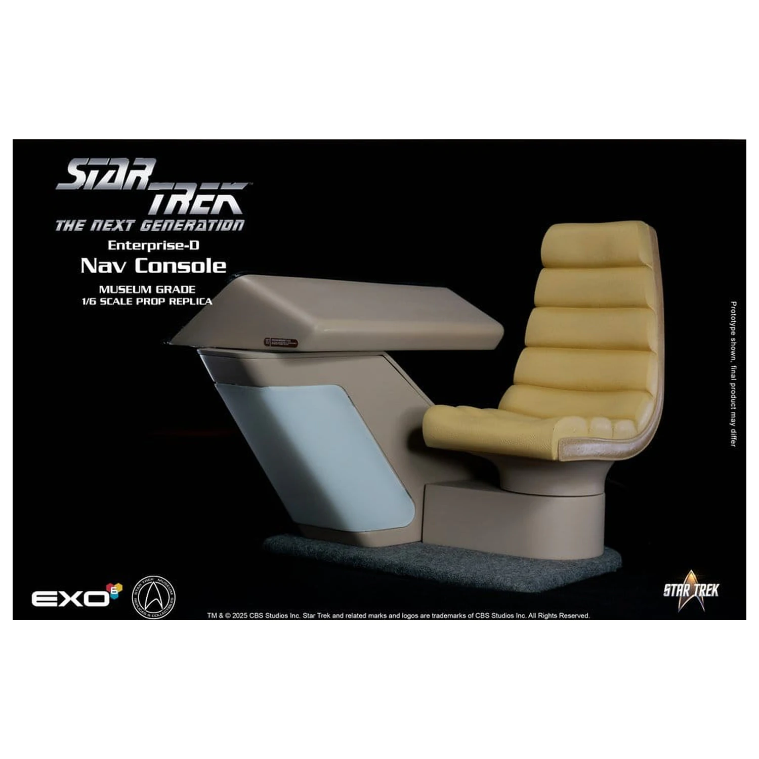 Star Trek: The Next Generation Replika 1/6 Enterprise-D Mostek Konsola CONN zdjęcie produktu
