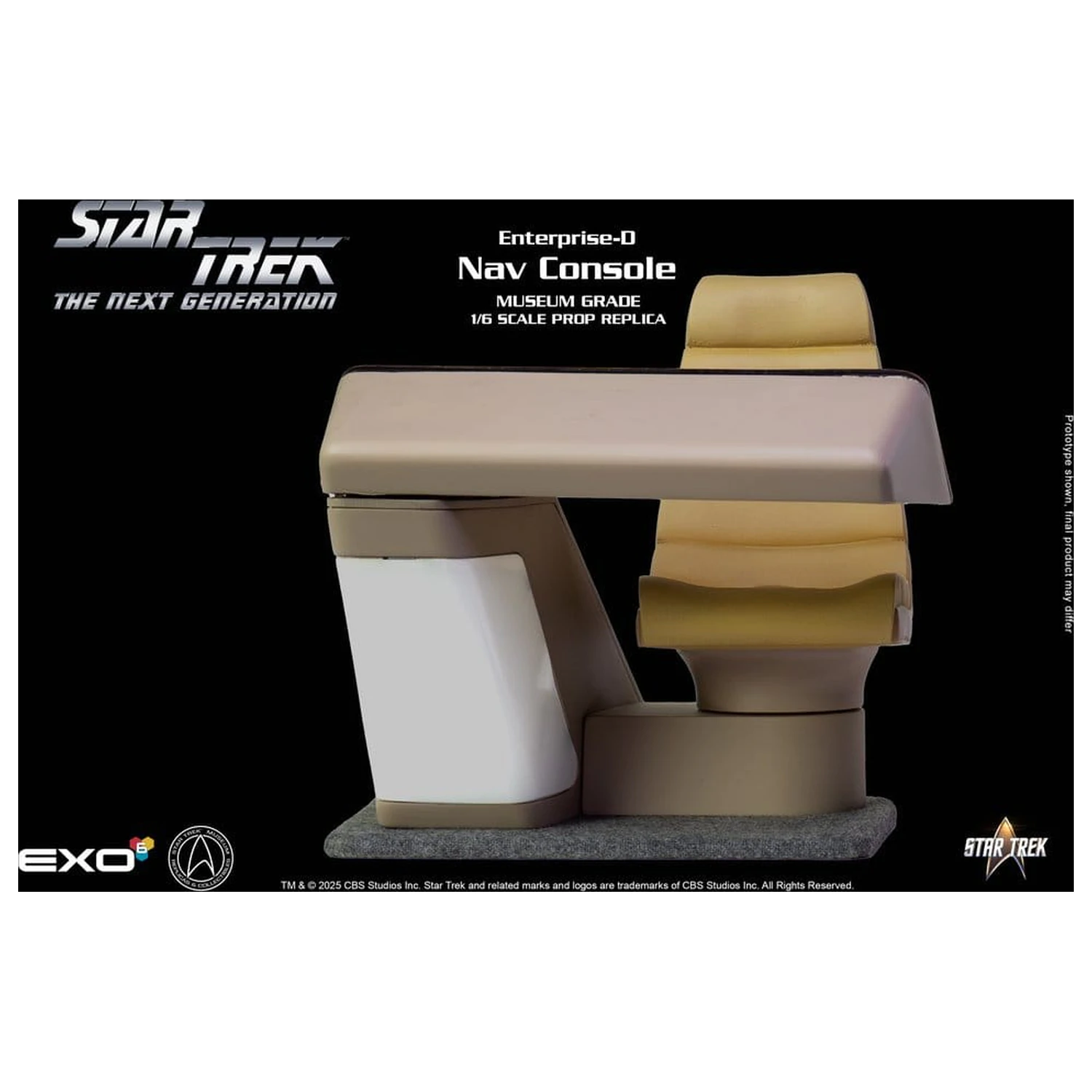Star Trek: The Next Generation Replika 1/6 Enterprise-D Mostek Konsola CONN zdjęcie produktu