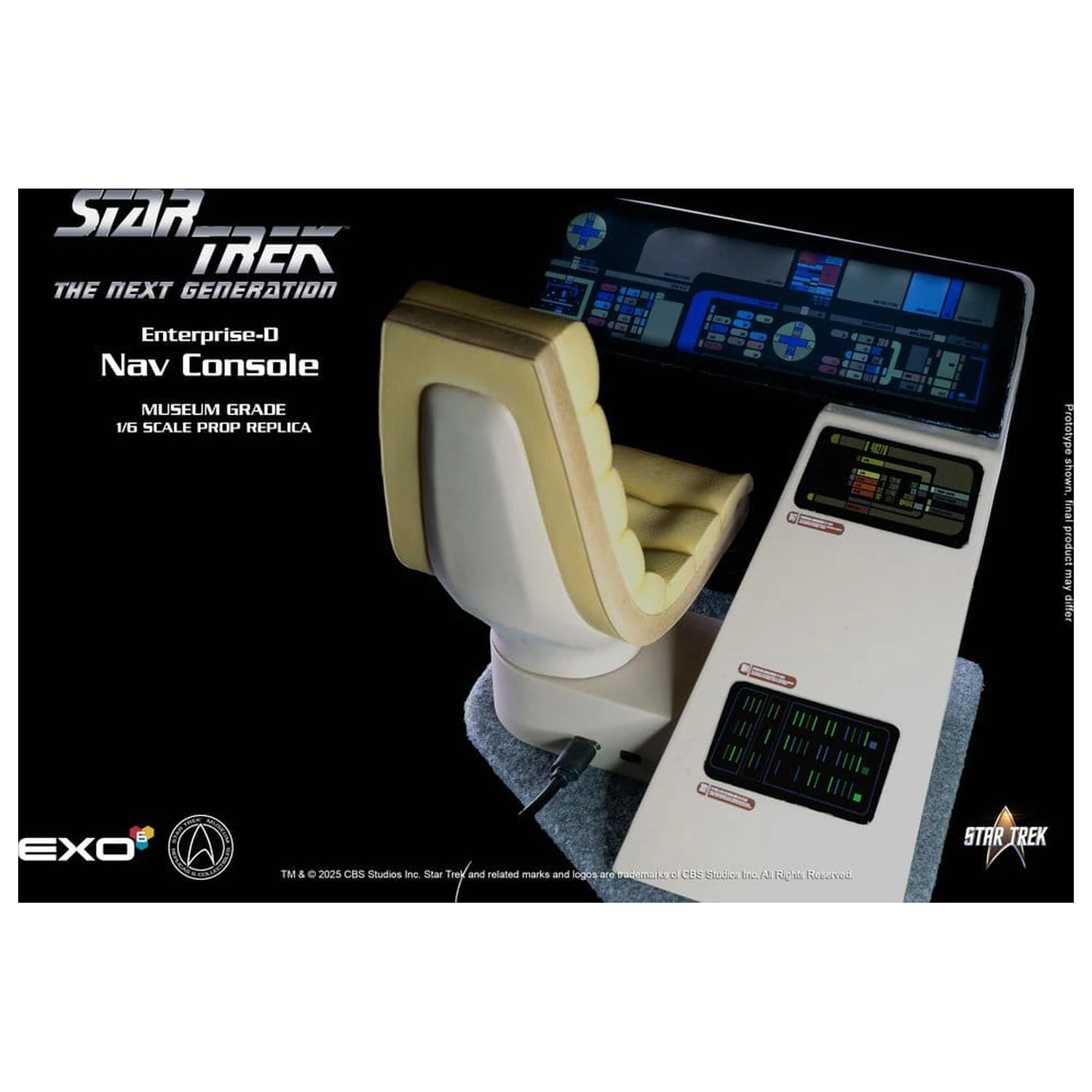Star Trek: The Next Generation Replika 1/6 Enterprise-D Mostek Konsola CONN zdjęcie produktu