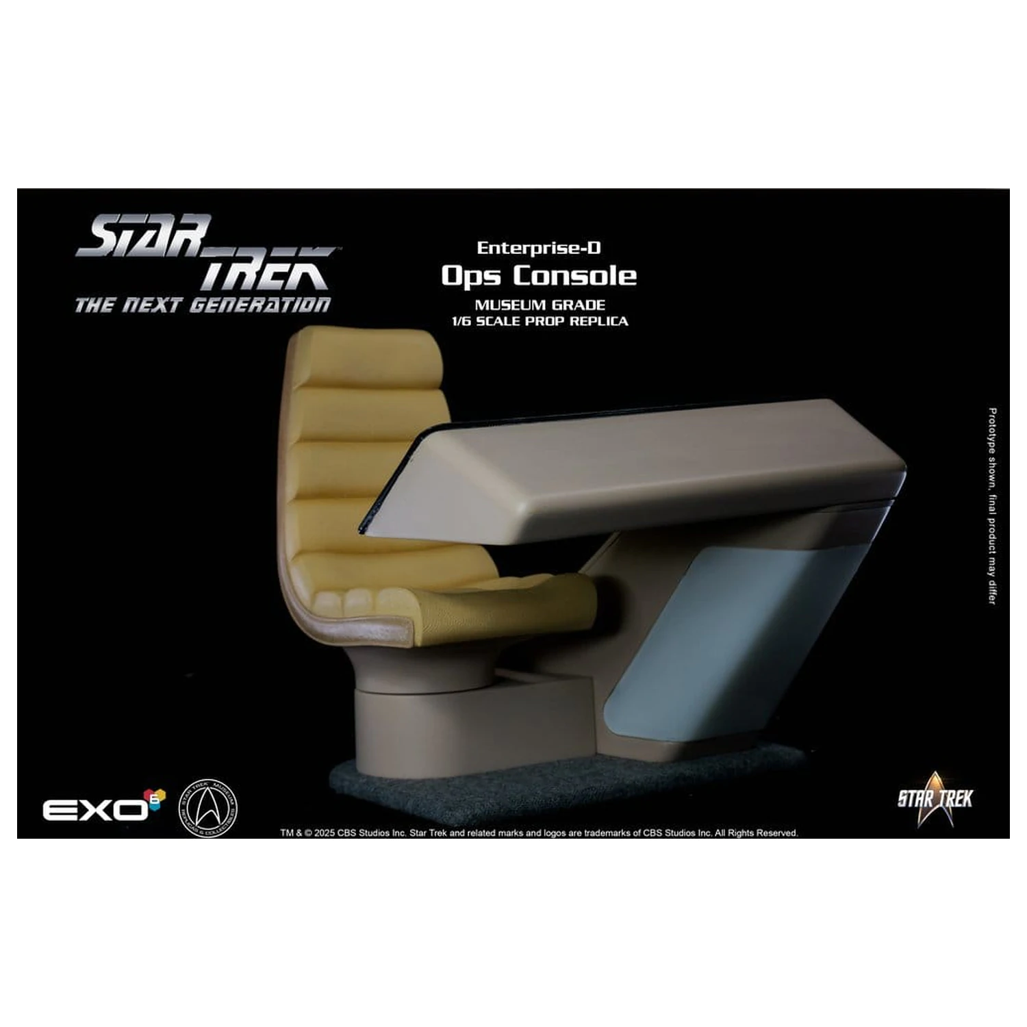 Star Trek: The Next Generation Replika 1/6 Enterprise-D Bridge OPS Konsola zdjęcie produktu