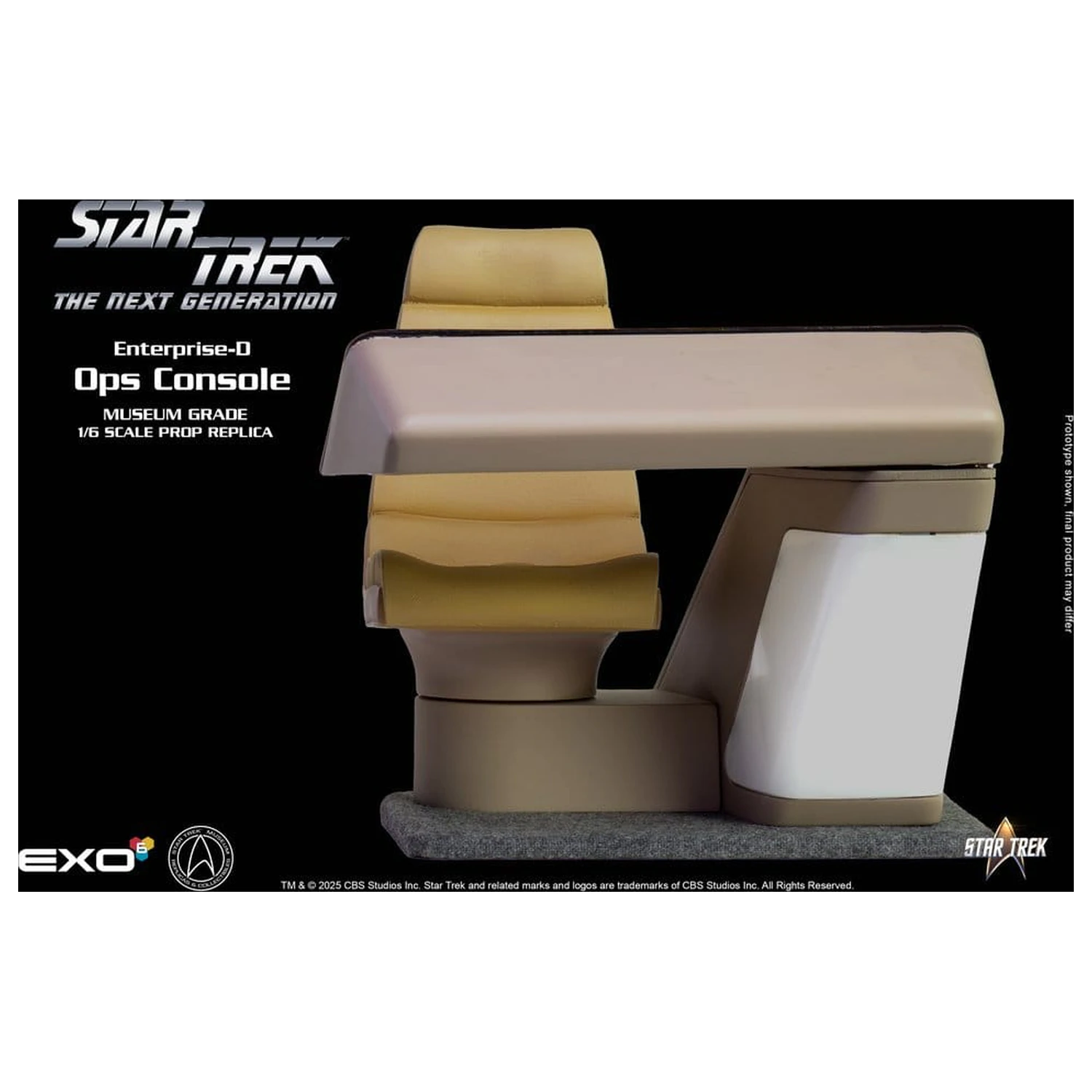 Star Trek: The Next Generation Replika 1/6 Enterprise-D Bridge OPS Konsola zdjęcie produktu
