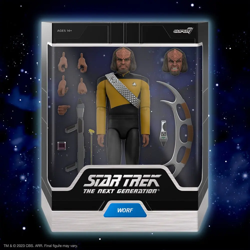 Star Trek: The Next Generation Ultimates Figurka Akcji Worf 18 cm zdjęcie produktu