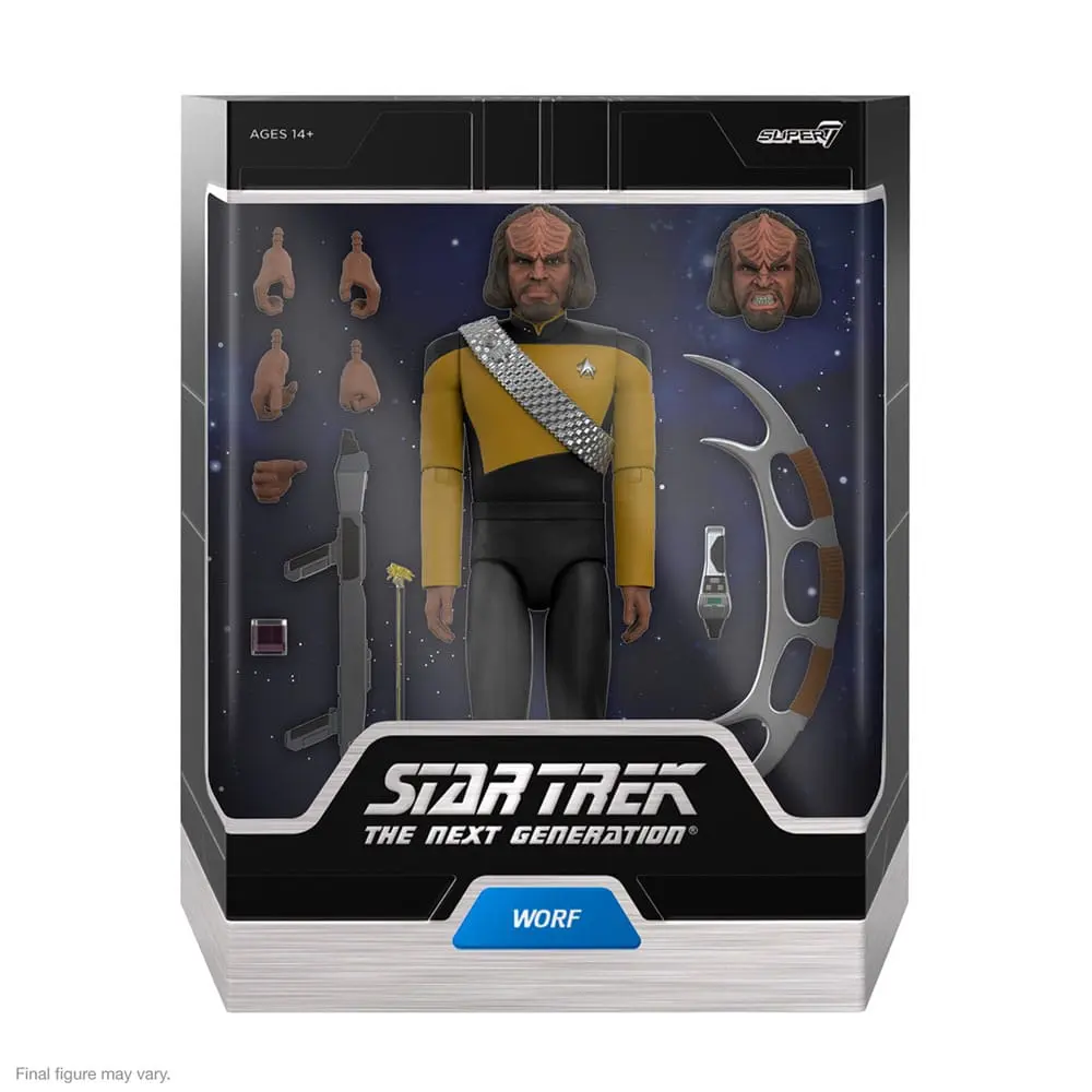 Star Trek: The Next Generation Ultimates Figurka Akcji Worf 18 cm zdjęcie produktu