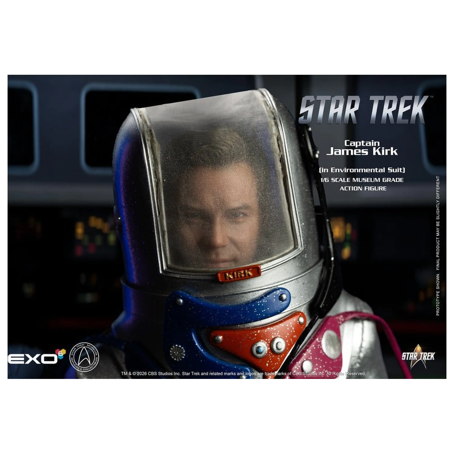Star Trek: The Original Series Figurka akcji 1/6 Captain James T. Kirk (w Environmental Suit) 29 cm zdjęcie produktu