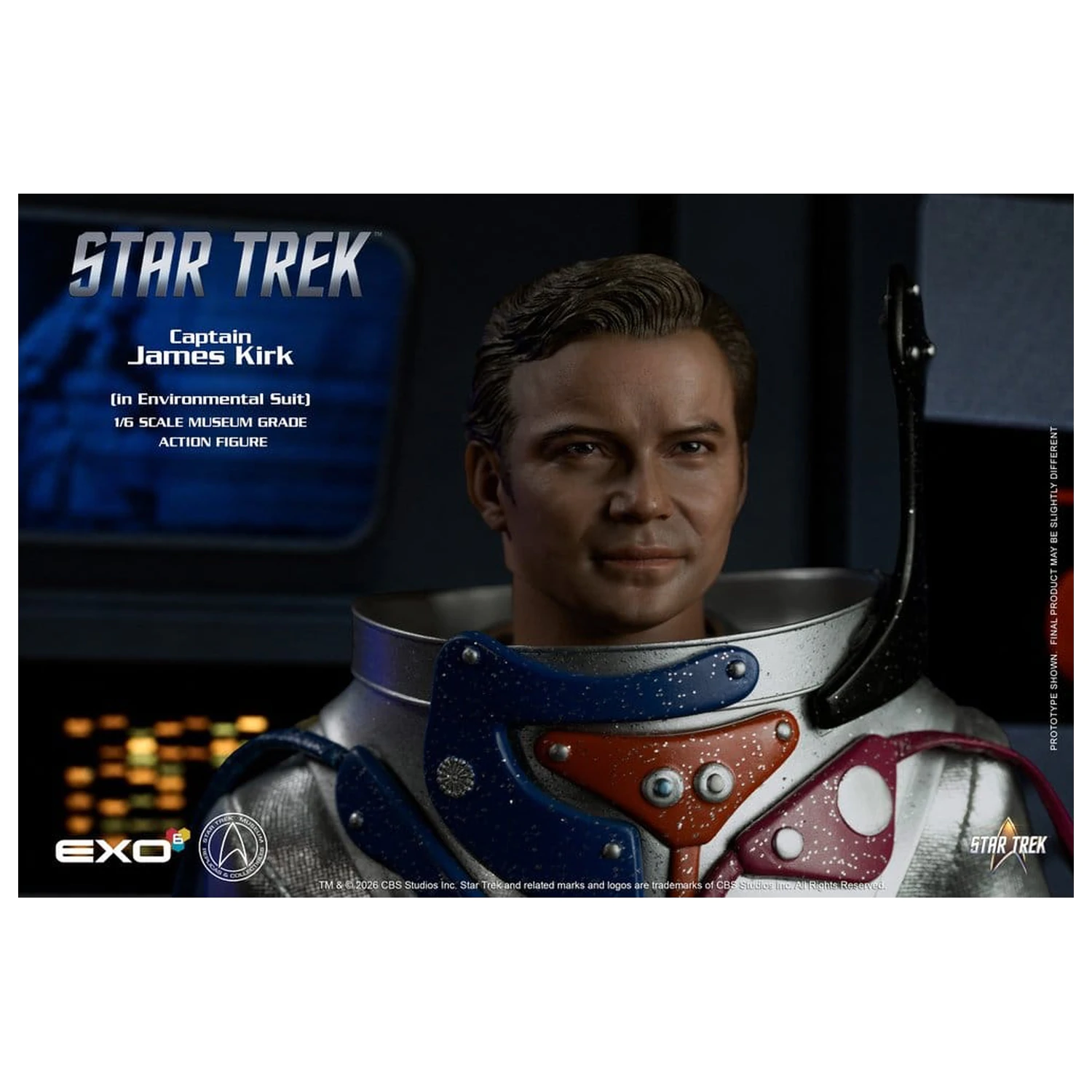 Star Trek: The Original Series Figurka akcji 1/6 Captain James T. Kirk (w Environmental Suit) 29 cm zdjęcie produktu