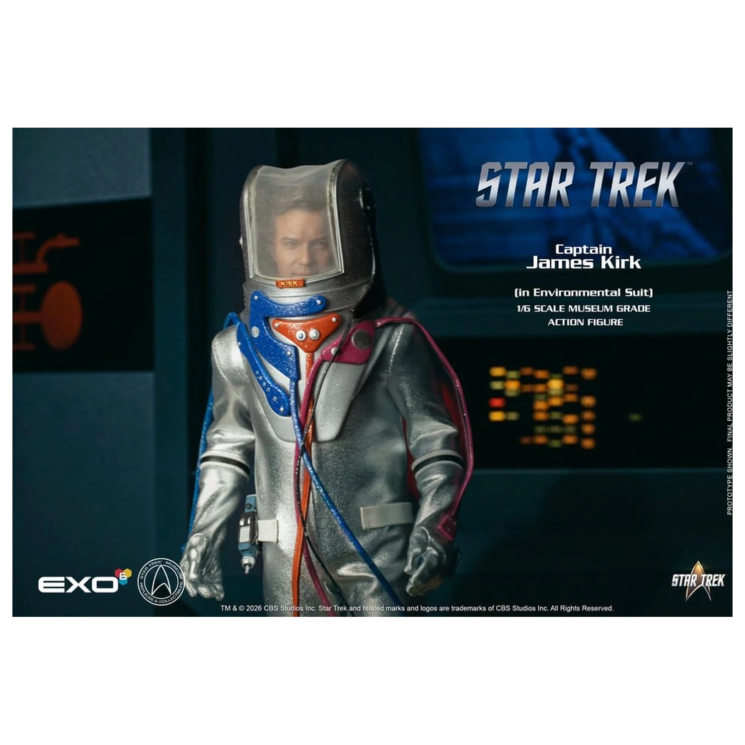 Star Trek: The Original Series Figurka akcji 1/6 Captain James T. Kirk (w Environmental Suit) 29 cm zdjęcie produktu