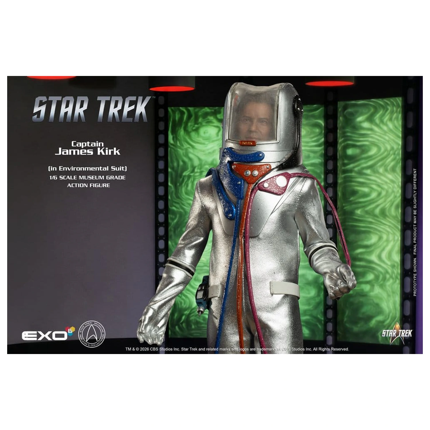 Star Trek: The Original Series Figurka akcji 1/6 Captain James T. Kirk (w Environmental Suit) 29 cm zdjęcie produktu