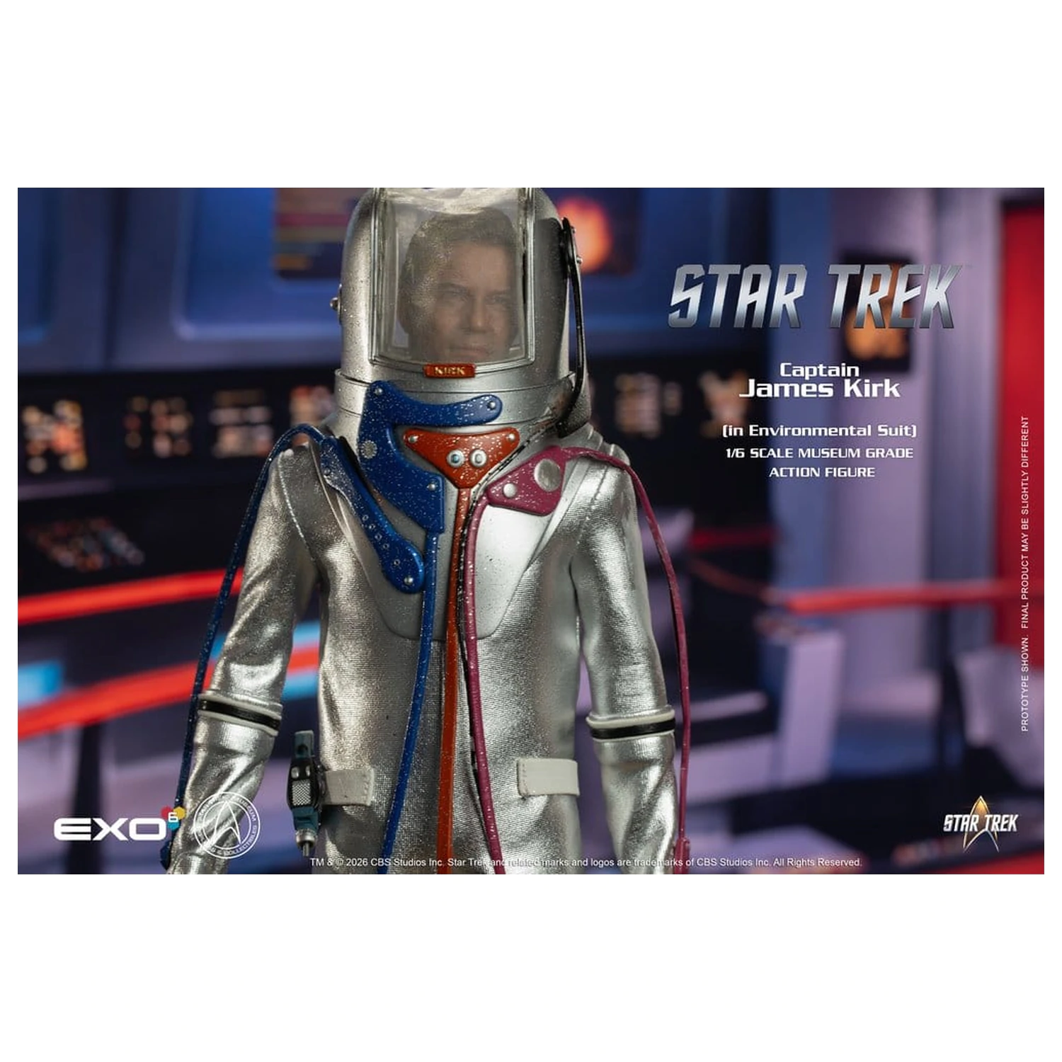 Star Trek: The Original Series Figurka akcji 1/6 Captain James T. Kirk (w Environmental Suit) 29 cm zdjęcie produktu