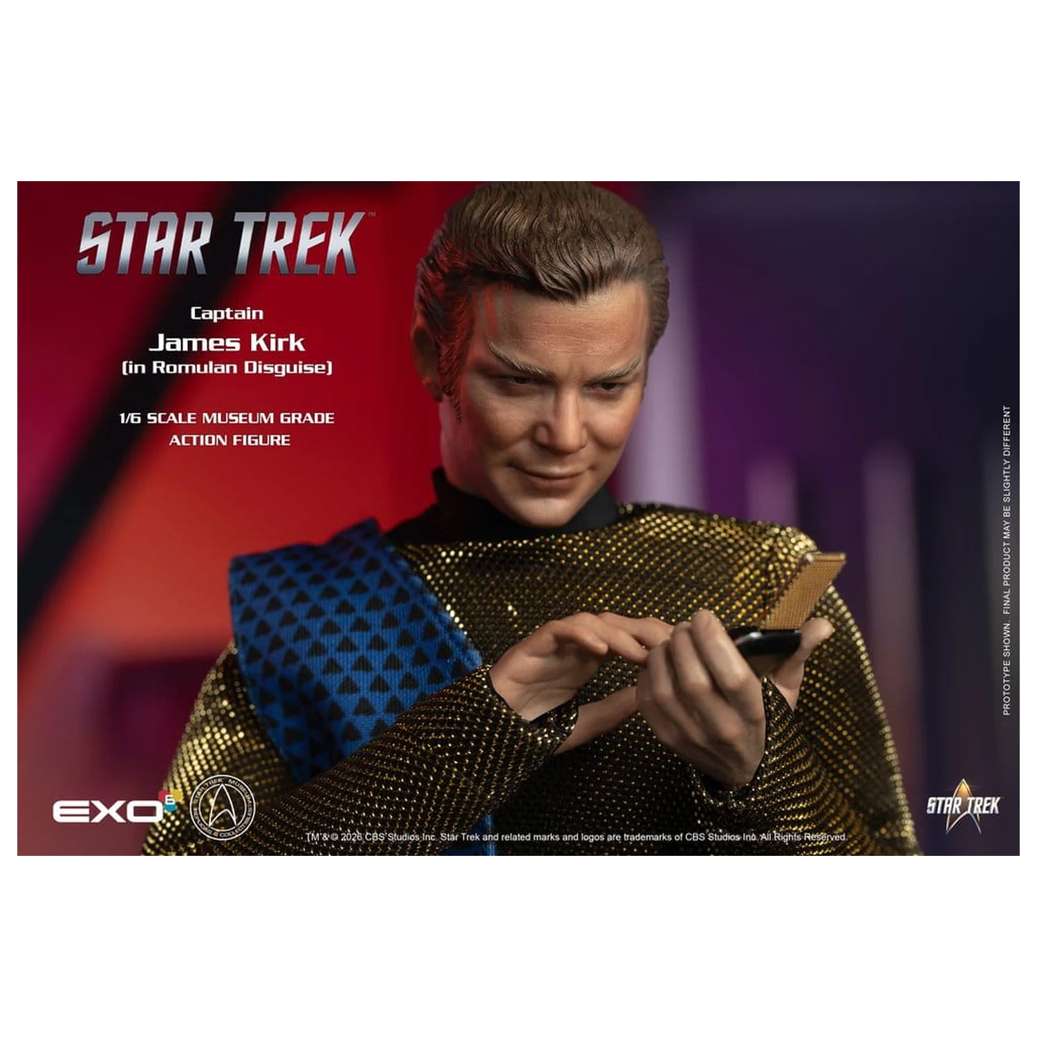 Star Trek: The Original Series Figurka Akcji 1/6 Captain James T. Kirk (Romulan Disguise) 29 cm zdjęcie produktu