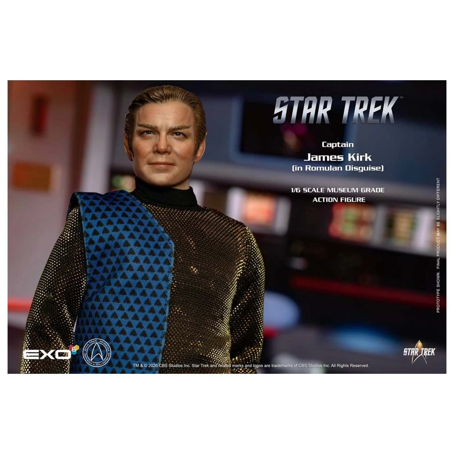 Star Trek: The Original Series Figurka Akcji 1/6 Captain James T. Kirk (Romulan Disguise) 29 cm zdjęcie produktu