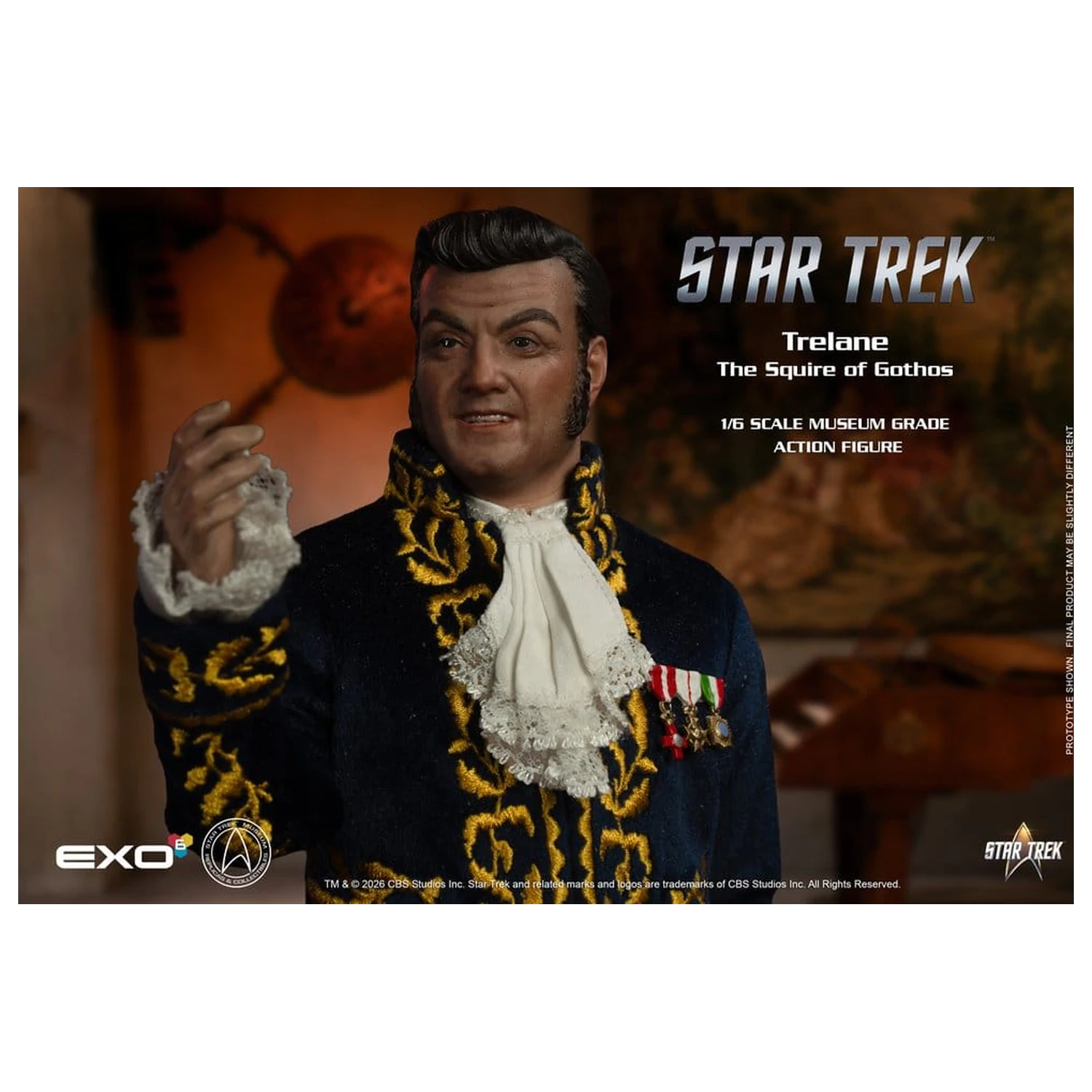 Star Trek: The Original Series Figurka akcji 1/6 Trelane, The Squire of Gothos 29 cm zdjęcie produktu