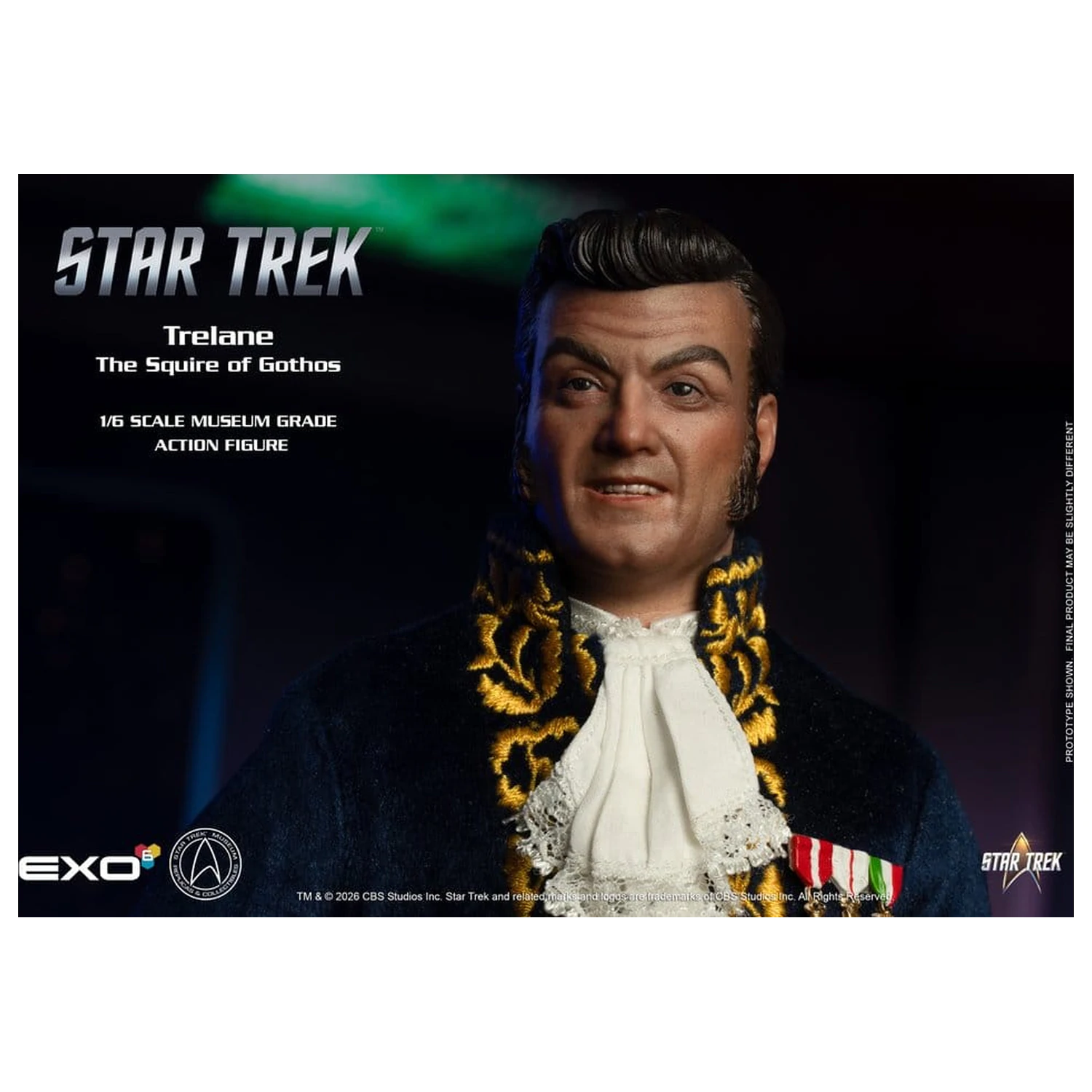 Star Trek: The Original Series Figurka akcji 1/6 Trelane, The Squire of Gothos 29 cm zdjęcie produktu