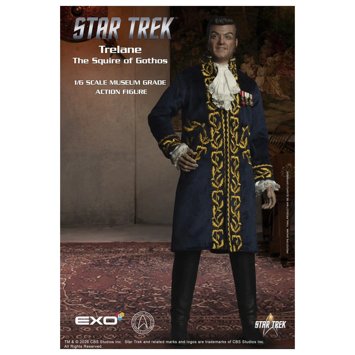 Star Trek: The Original Series Figurka akcji 1/6 Trelane, The Squire of Gothos 29 cm zdjęcie produktu