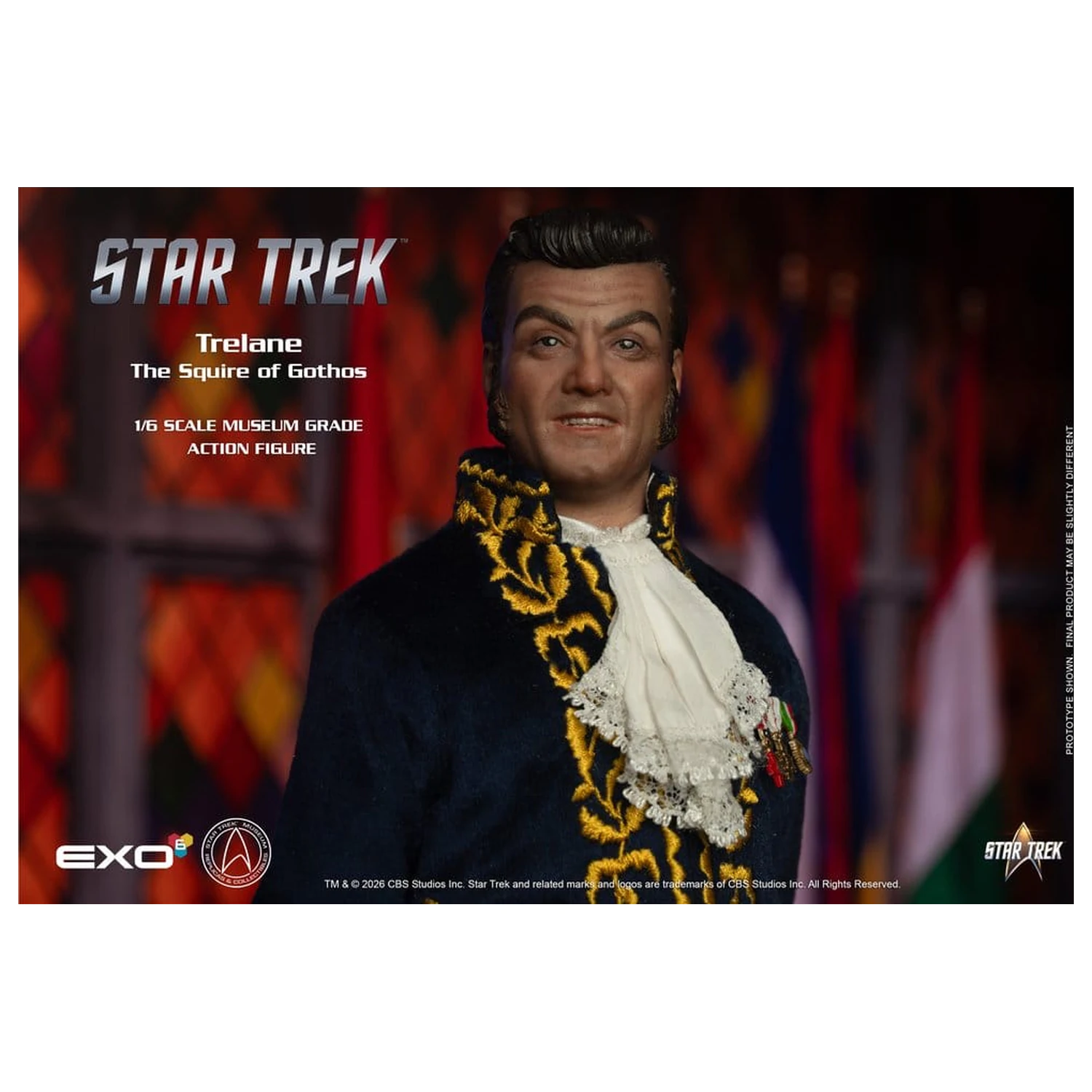 Star Trek: The Original Series Figurka akcji 1/6 Trelane, The Squire of Gothos 29 cm zdjęcie produktu