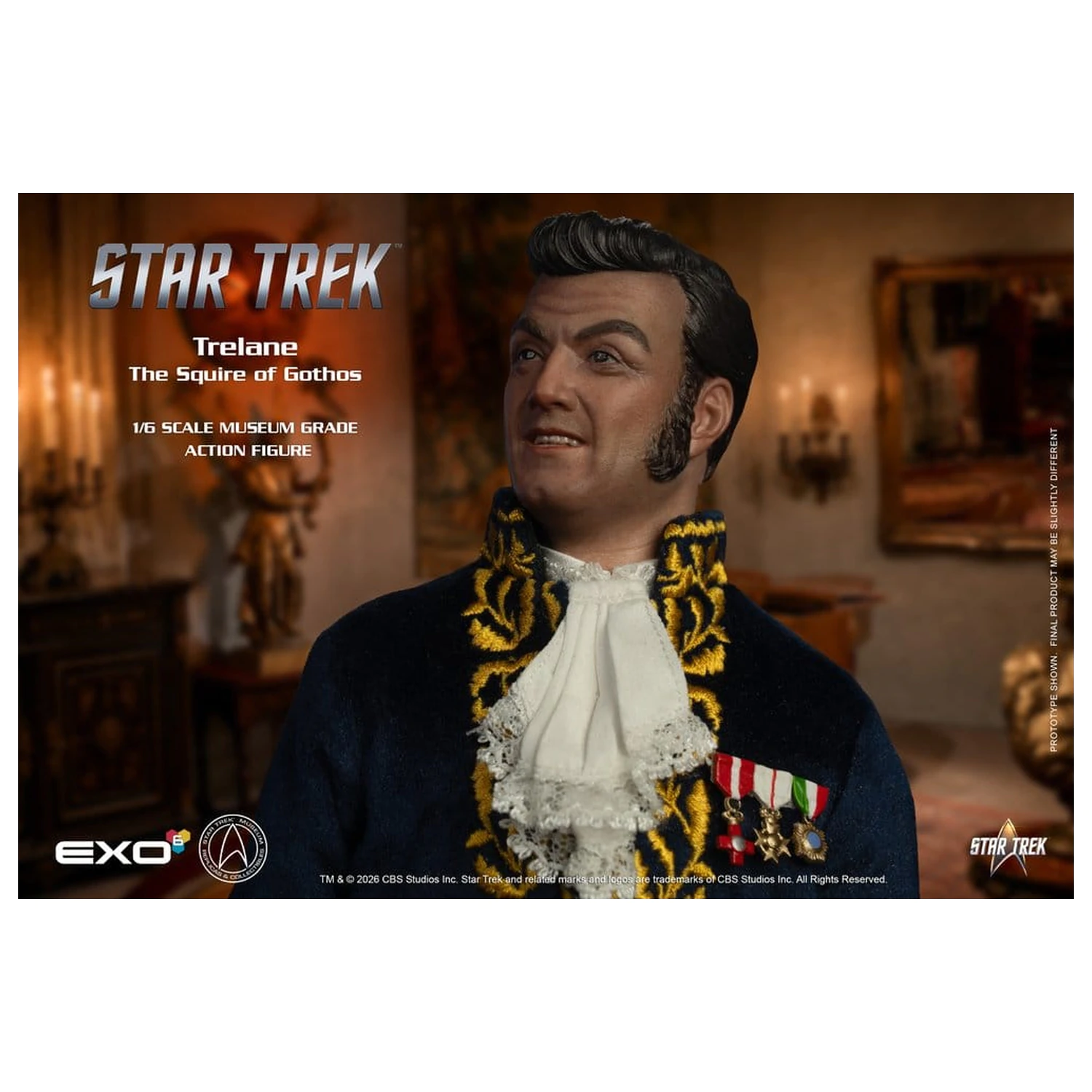 Star Trek: The Original Series Figurka akcji 1/6 Trelane, The Squire of Gothos 29 cm zdjęcie produktu