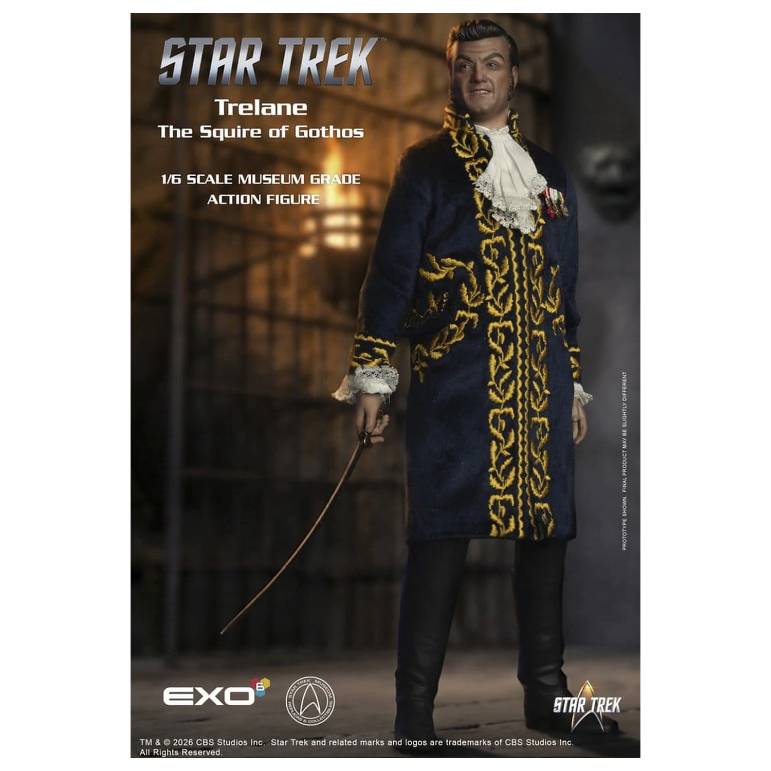 Star Trek: The Original Series Figurka akcji 1/6 Trelane, The Squire of Gothos 29 cm zdjęcie produktu