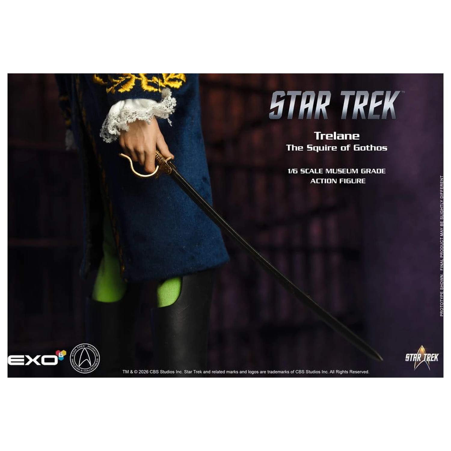 Star Trek: The Original Series Figurka akcji 1/6 Trelane, The Squire of Gothos 29 cm zdjęcie produktu