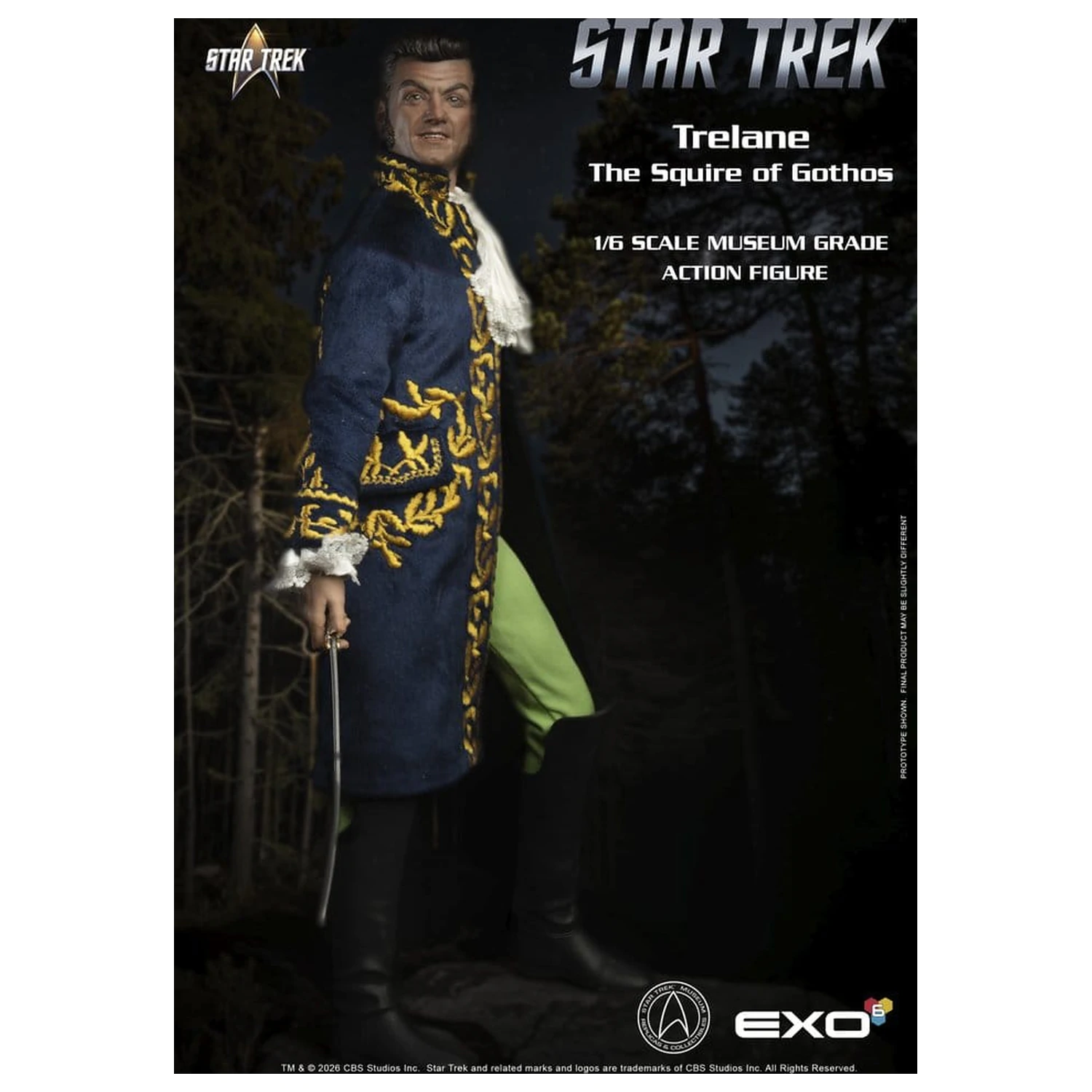 Star Trek: The Original Series Figurka akcji 1/6 Trelane, The Squire of Gothos 29 cm zdjęcie produktu