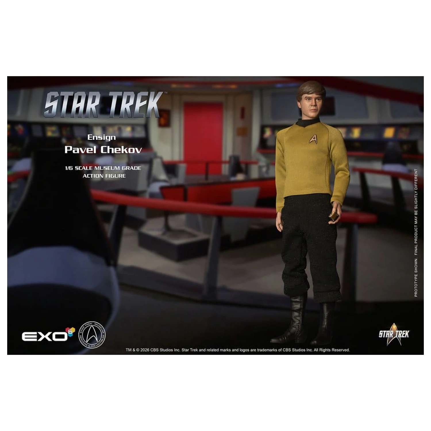 Star Trek: The Original Series Figurka akcji 1/6 Ensign Pavel Chekov 30 cm zdjęcie produktu