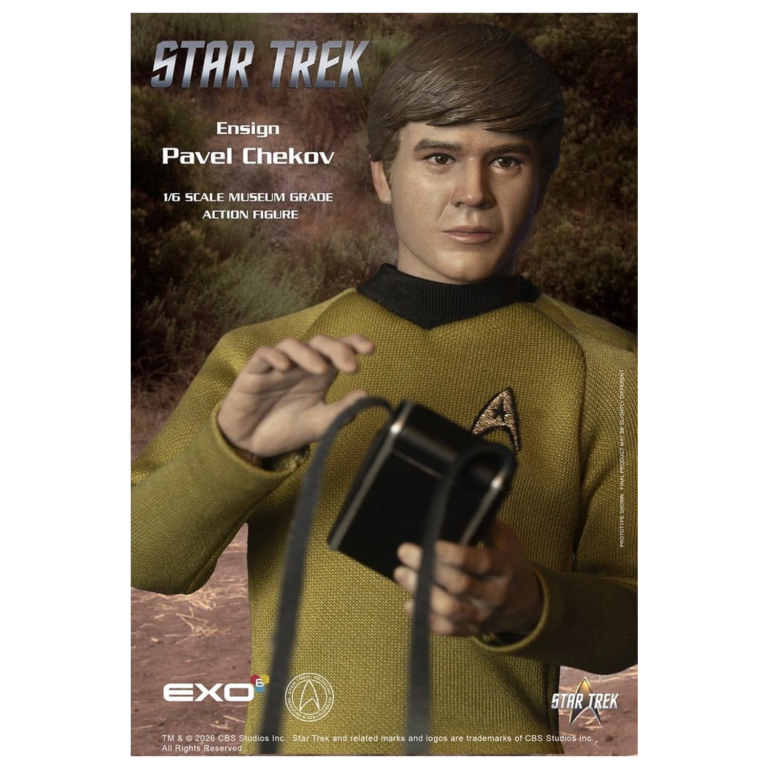 Star Trek: The Original Series Figurka akcji 1/6 Ensign Pavel Chekov 30 cm zdjęcie produktu