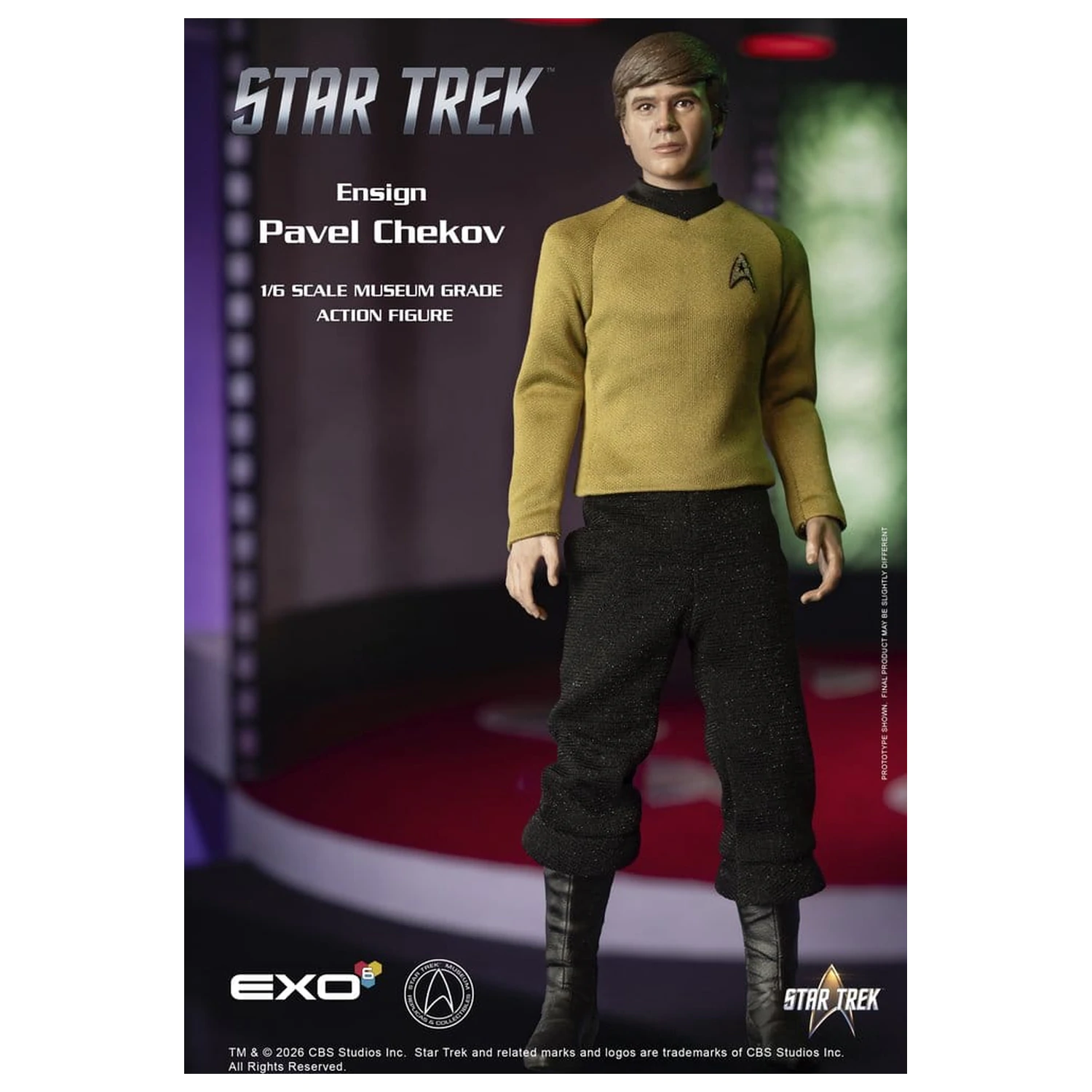 Star Trek: The Original Series Figurka akcji 1/6 Ensign Pavel Chekov 30 cm zdjęcie produktu