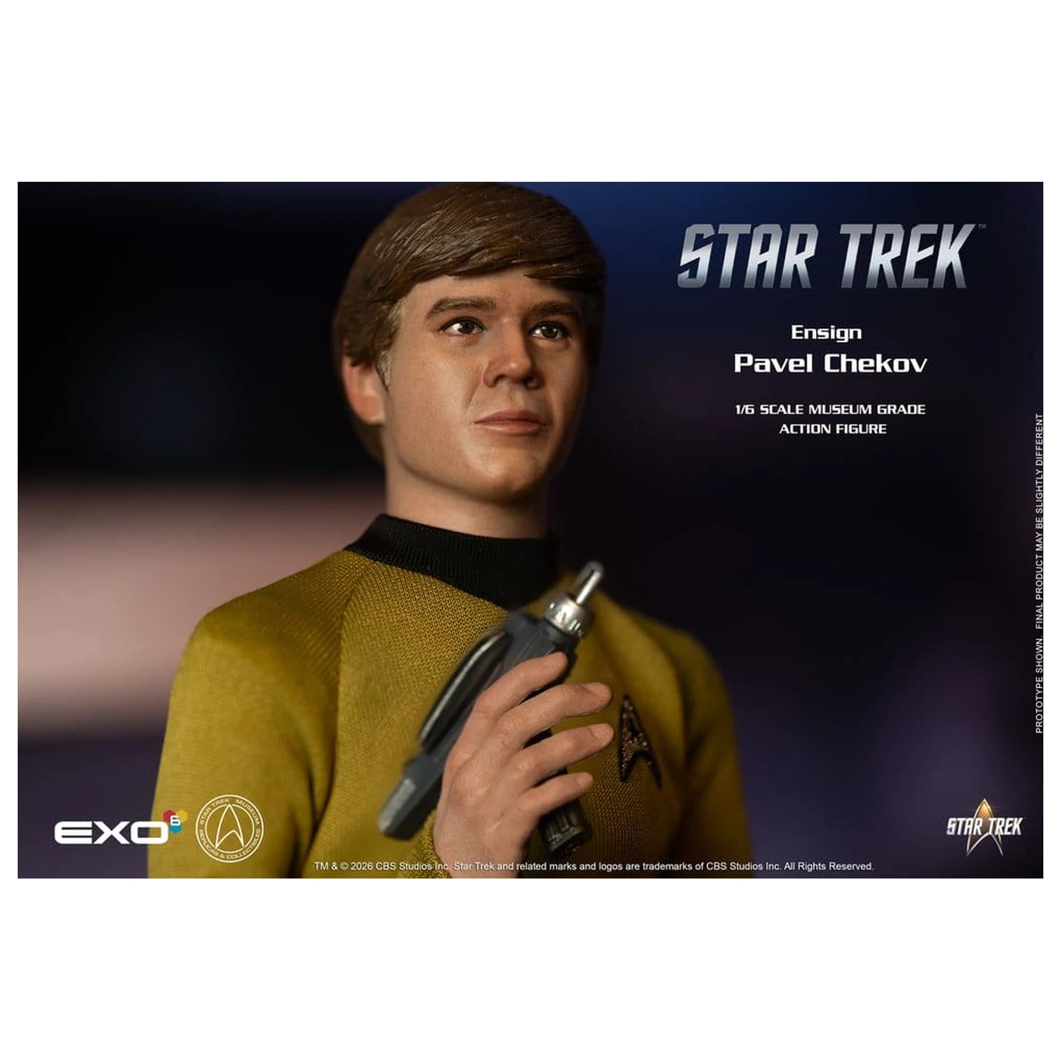 Star Trek: The Original Series Figurka akcji 1/6 Ensign Pavel Chekov 30 cm zdjęcie produktu