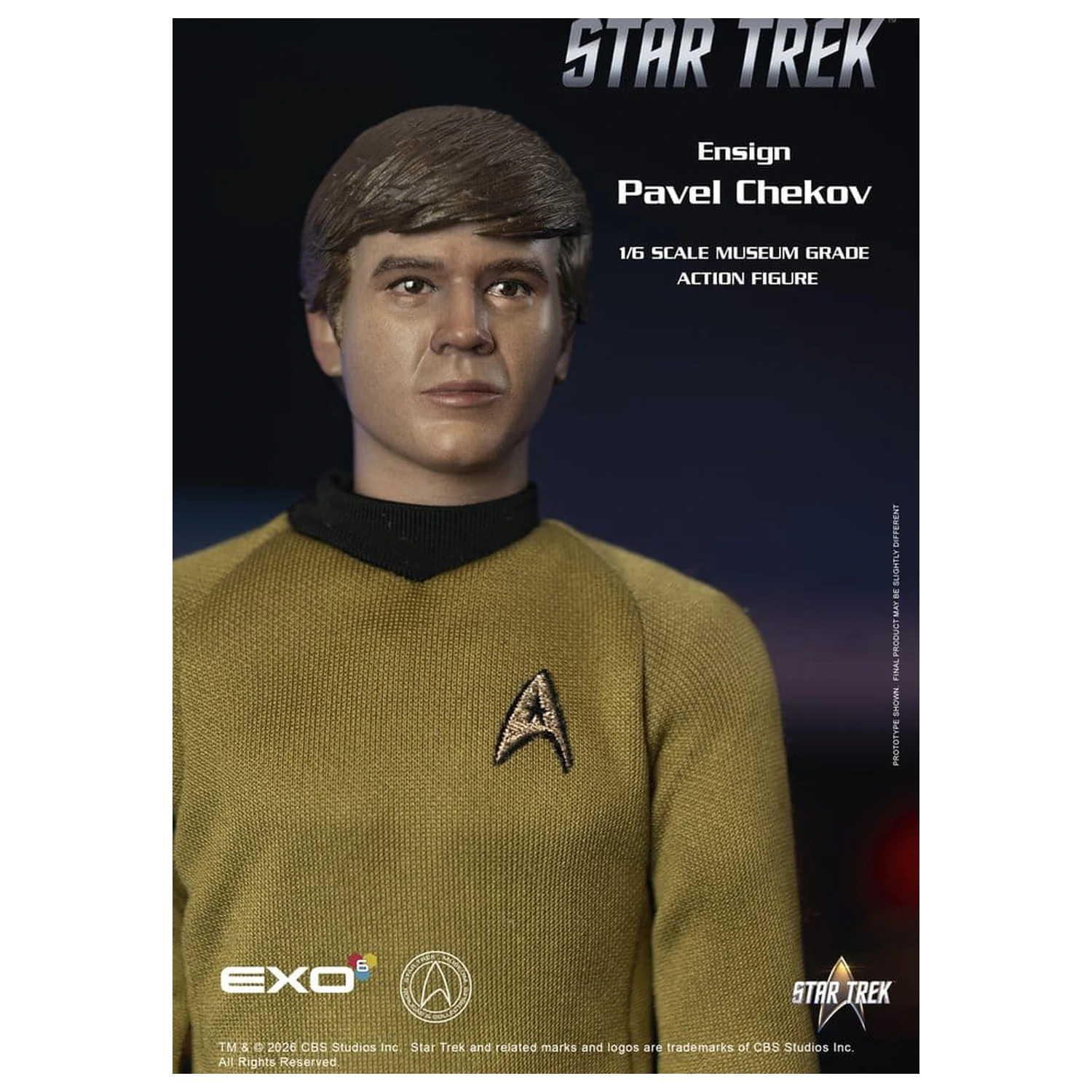 Star Trek: The Original Series Figurka akcji 1/6 Ensign Pavel Chekov 30 cm zdjęcie produktu