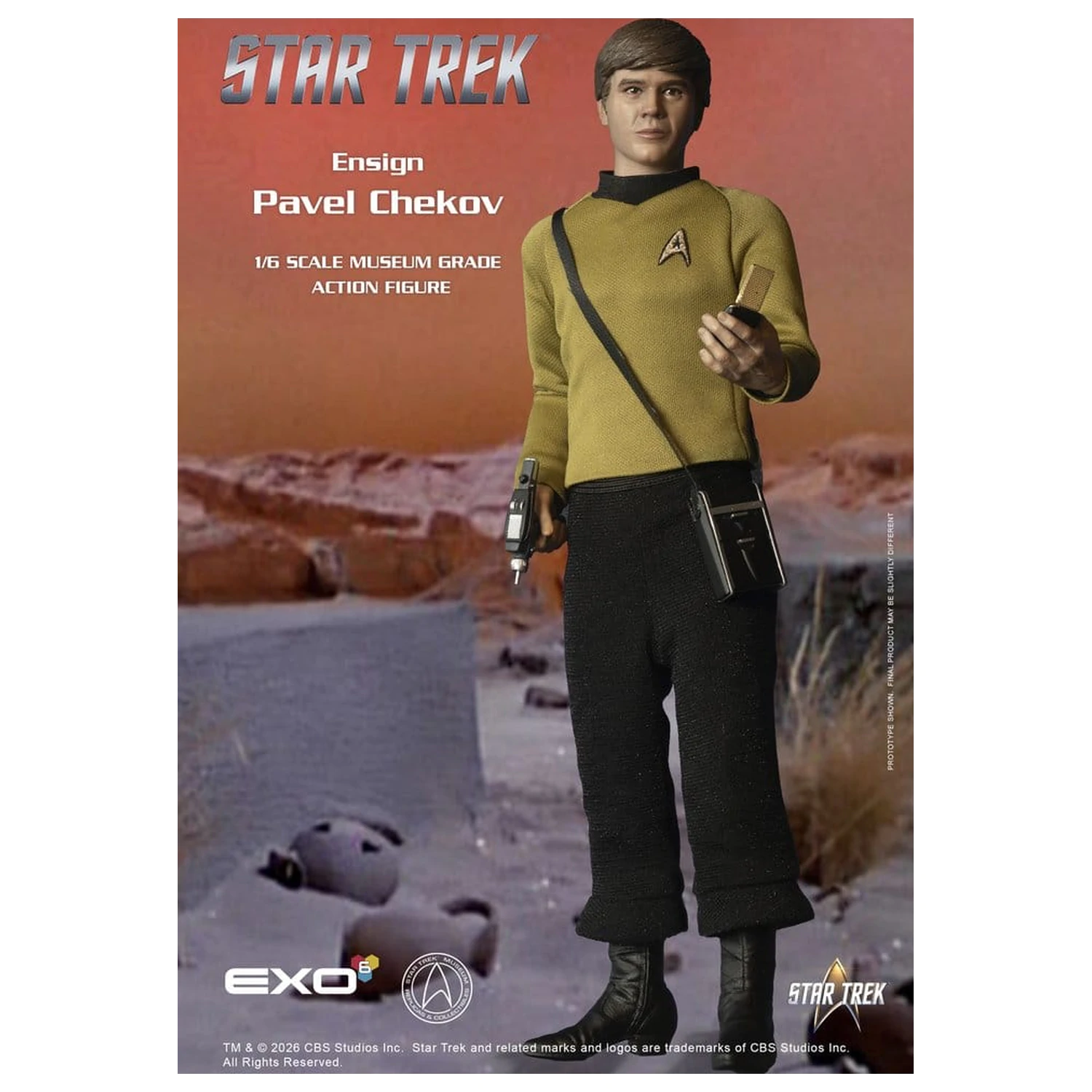 Star Trek: The Original Series Figurka akcji 1/6 Ensign Pavel Chekov 30 cm zdjęcie produktu