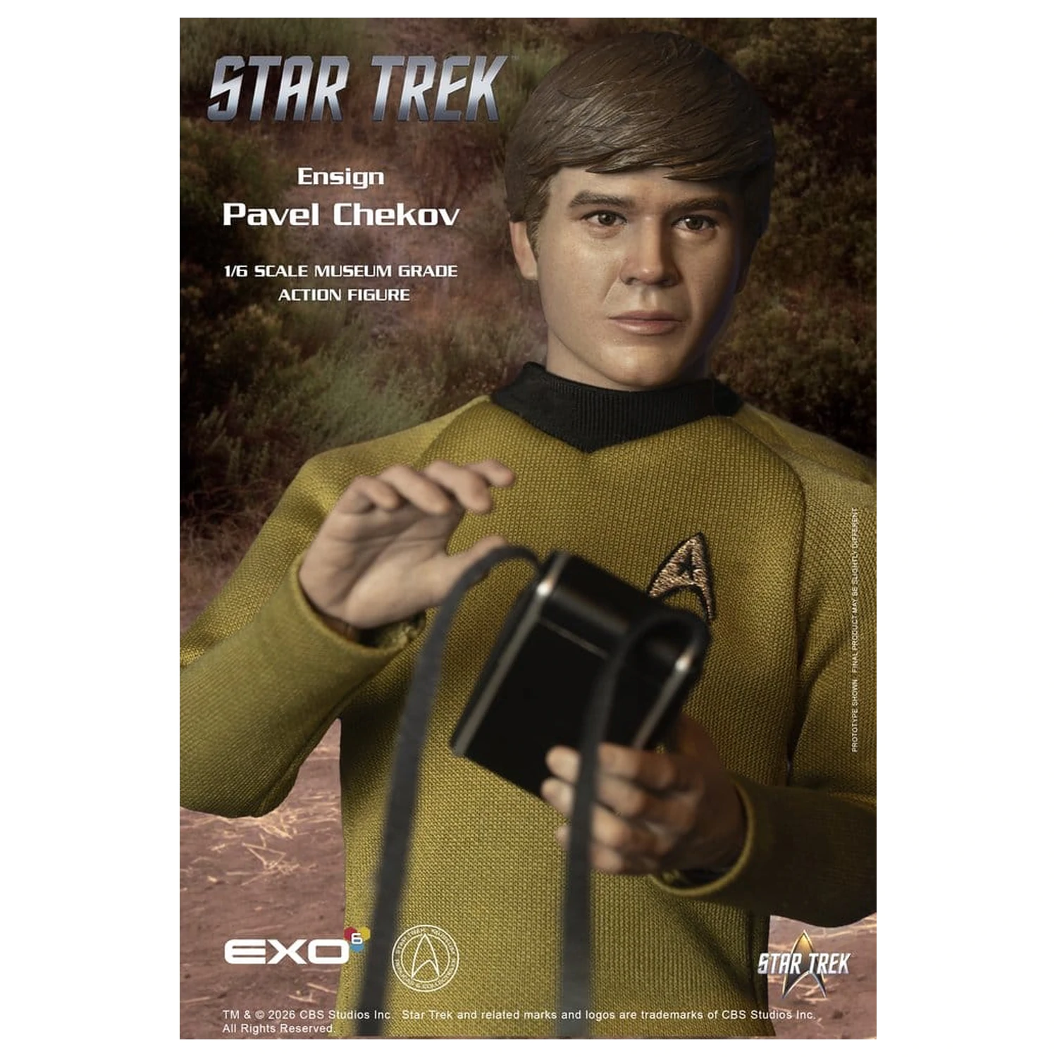 Star Trek: The Original Series Figurka akcji 1/6 Ensign Pavel Chekov 30 cm zdjęcie produktu